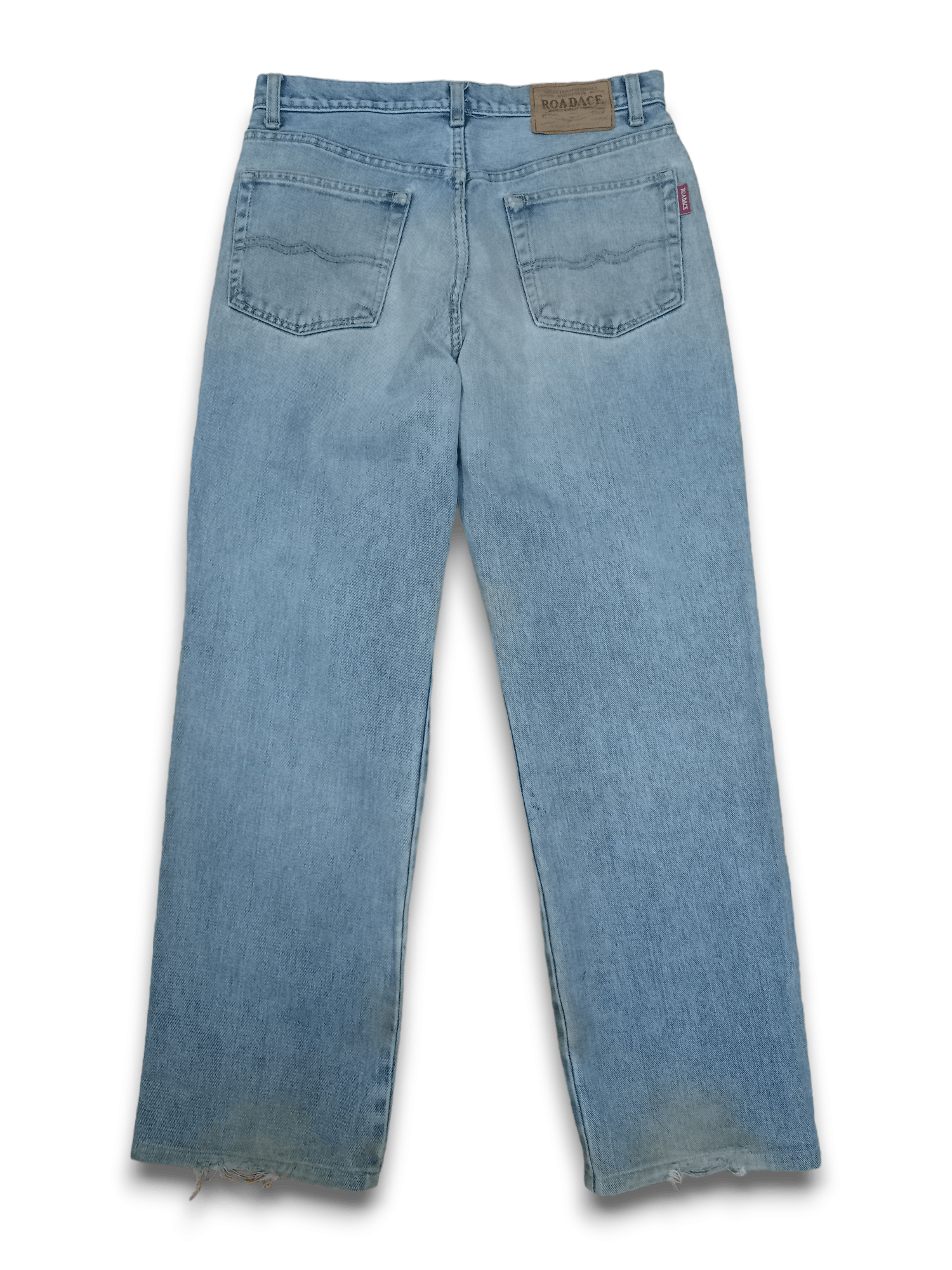 Japanese Brand Vintage Japanese Brand Blue Wash Distressed Loose Jeans Size US 30 / EU 46 - 2 Thumbnail