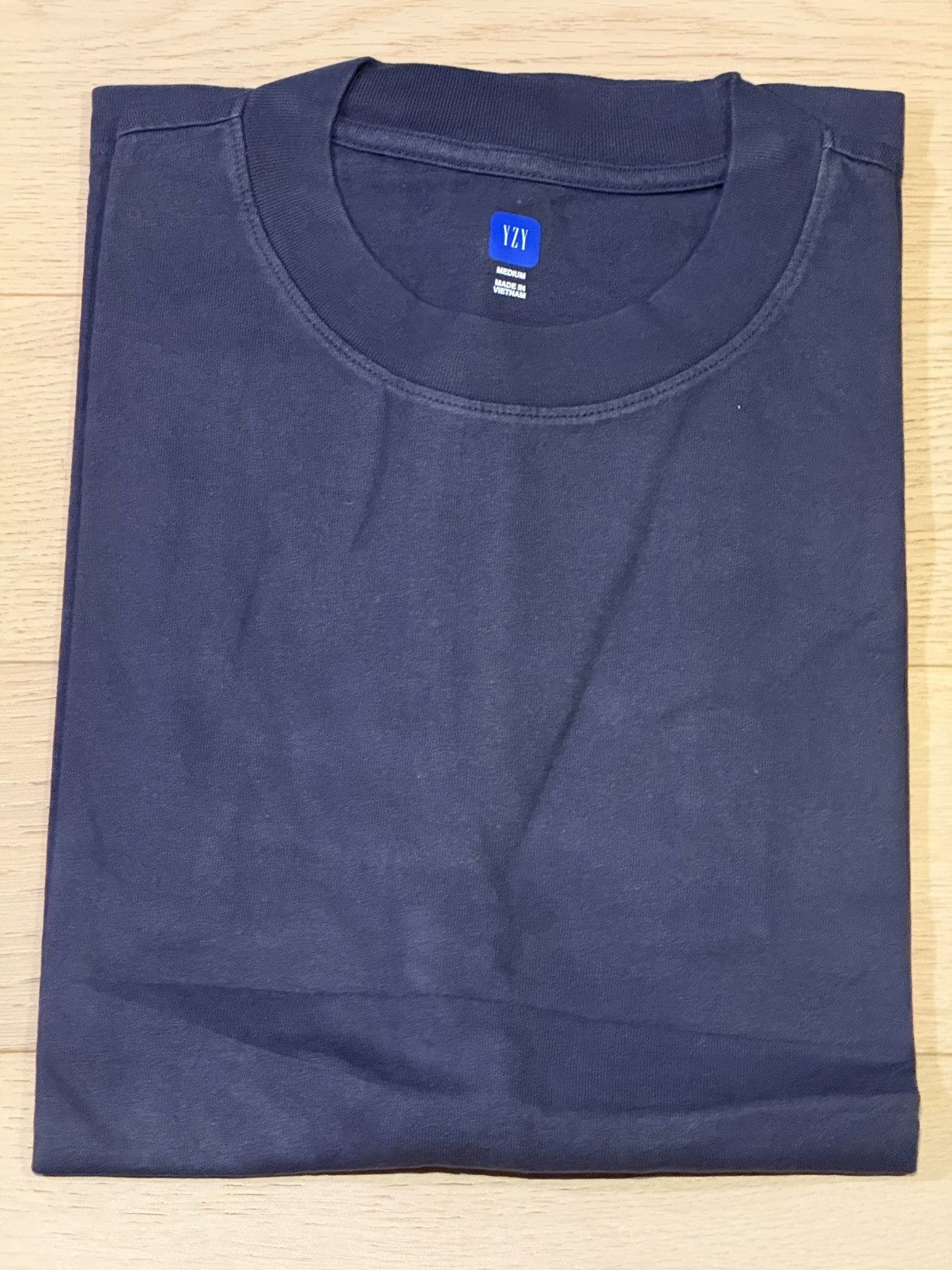 Gap × Yeezy Yeezy Gap Blank Tee H02 Navy Medium Size US M / EU 48-50 / 2 - 1 Thumbnail