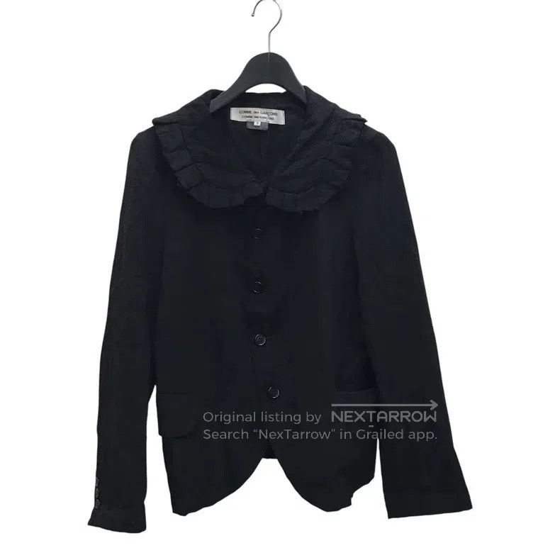 Comme des Garcons Comme des Garcons Round-collar ruffled coat Size S / US 4 / IT 40 - 1 Thumbnail