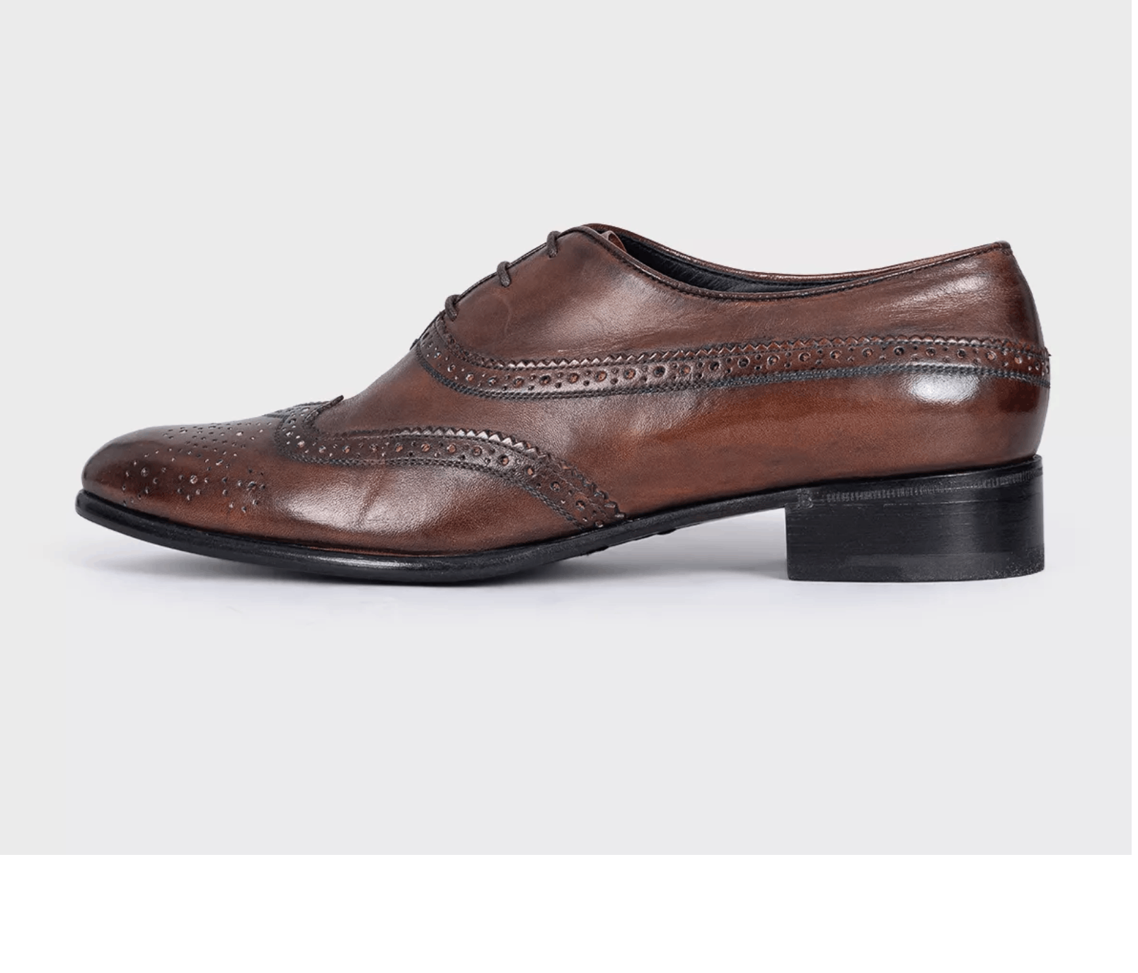 Berluti Berluti Brown Perforated Leather Brogues EU39.5 Size US 6.5 / EU 39-40 - 1 Thumbnail