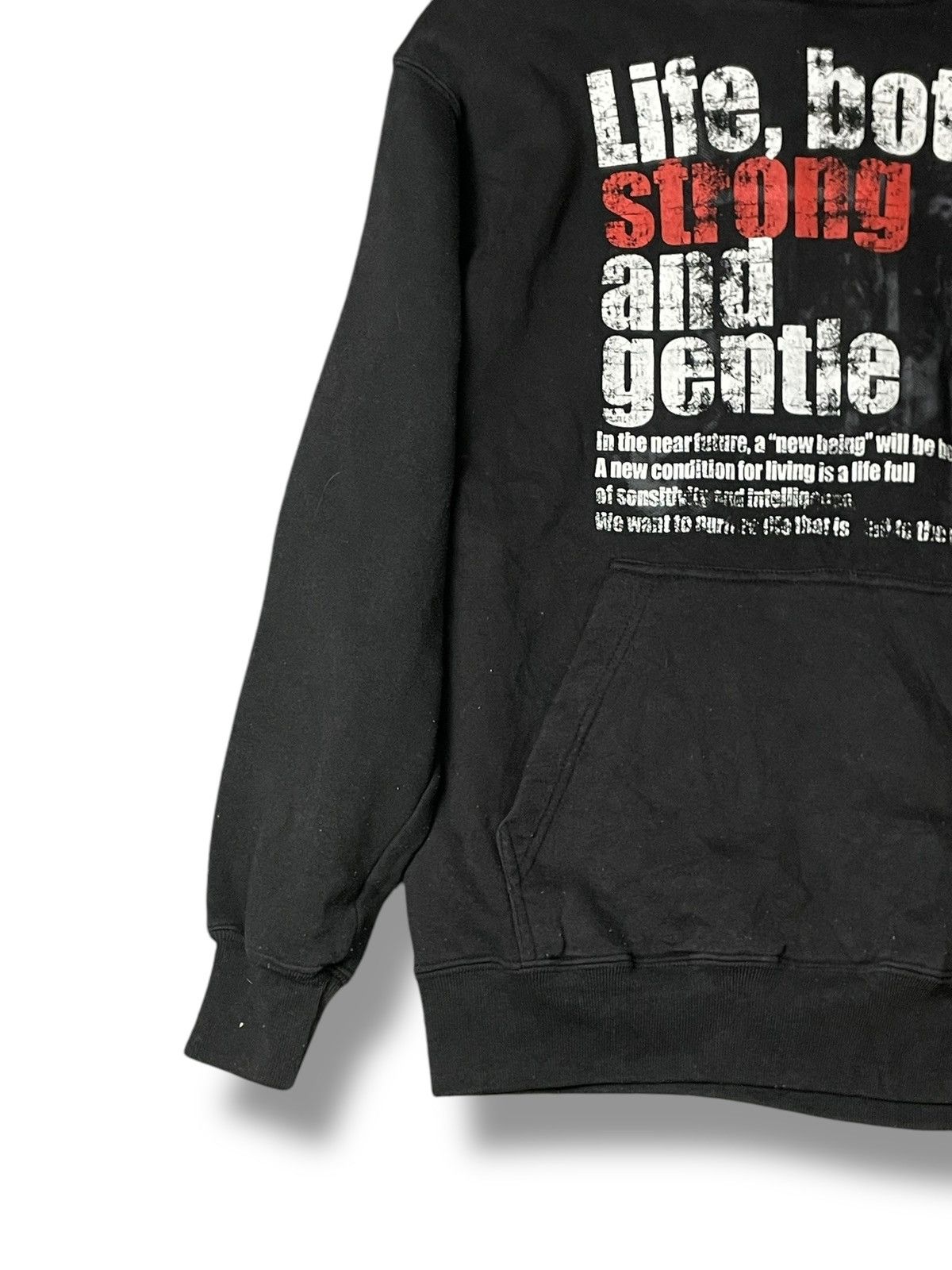 Japanese Brand Collins Brand Spellout Hoodie (53) Size US L / EU 52-54 / 3 - 3 Thumbnail