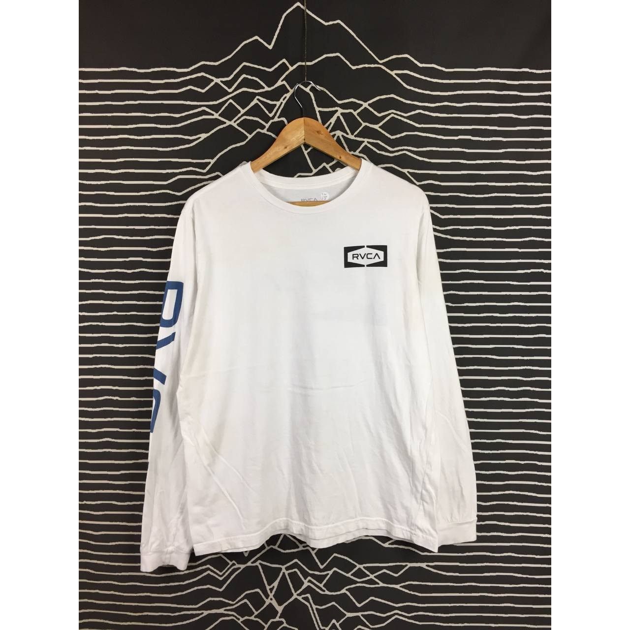 RVCA × Vintage RVCA Big Logo Regular Fit Surf Skate Longsleeve Tee Size US L / EU 52-54 / 3 - 6 Thumbnail