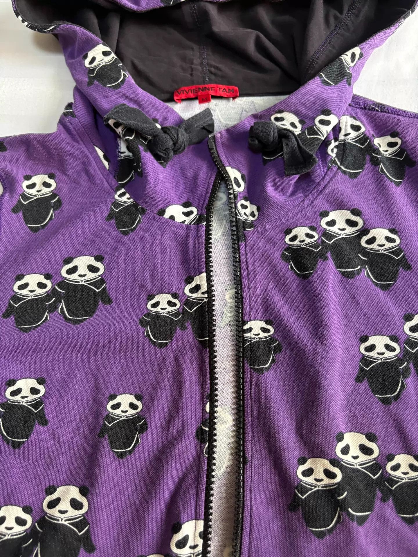 Vivienne Tam Vivienne Tam Vintage Panda Print Hoodie Size M / US 6-8 / IT 42-44 - 5 Thumbnail