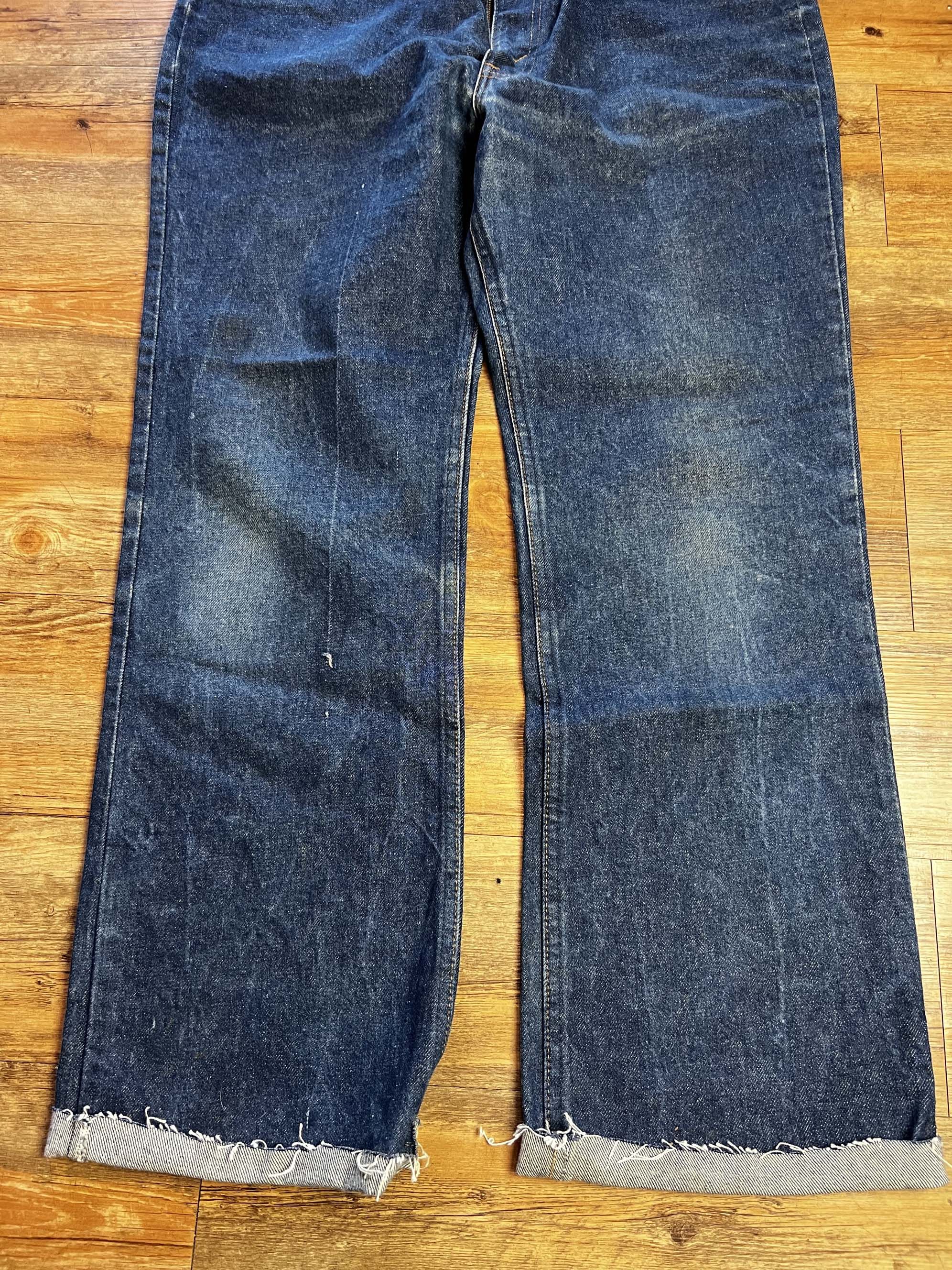 Levi's Vintage Clothing 1970's-1980's Levi's 20517-0217 Boot Cut Orange Tab Jeans Size US 38 / EU 54 - 4 Thumbnail