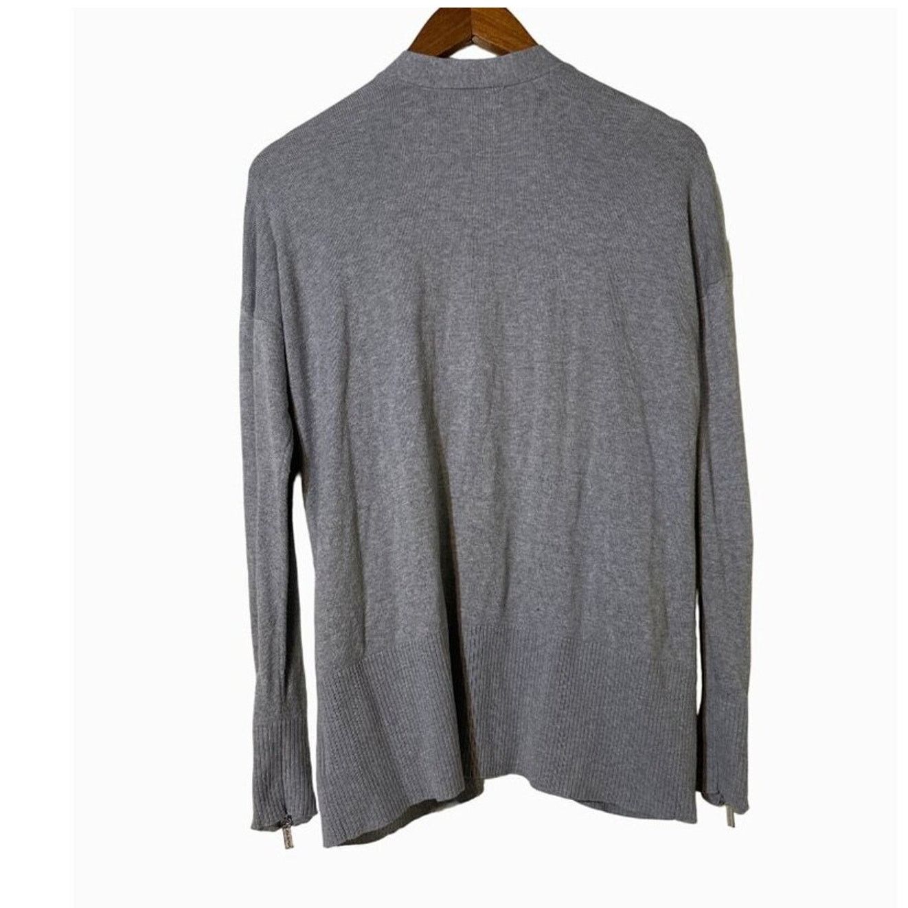 Michael Kors Michael Kors Womens Open Front Cardigan Zipper Cuff Medium Size M / US 6-8 / IT 42-44 - 2 Thumbnail