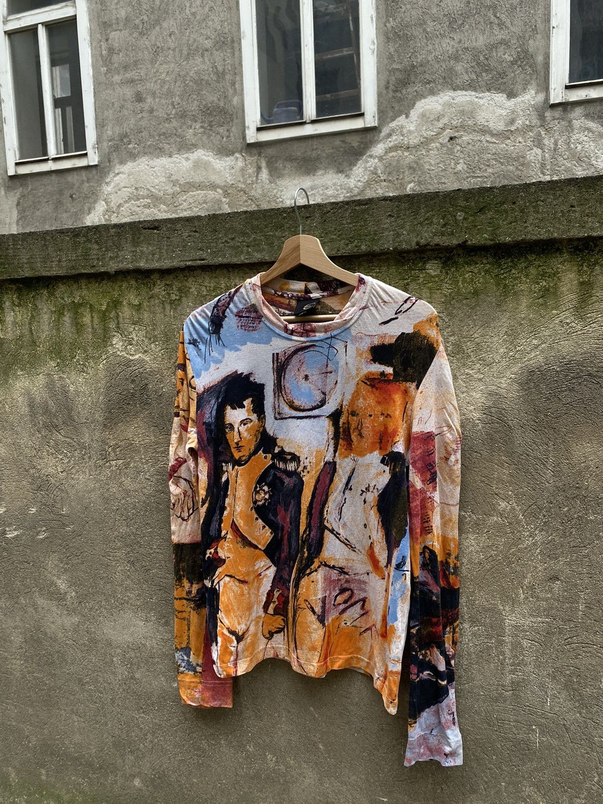 Just Cavalli × Roberto Cavalli Just Cavalli Oveprinted Napoleon Longsleeve Size US S / EU 44-46 / 1 - 3 Thumbnail
