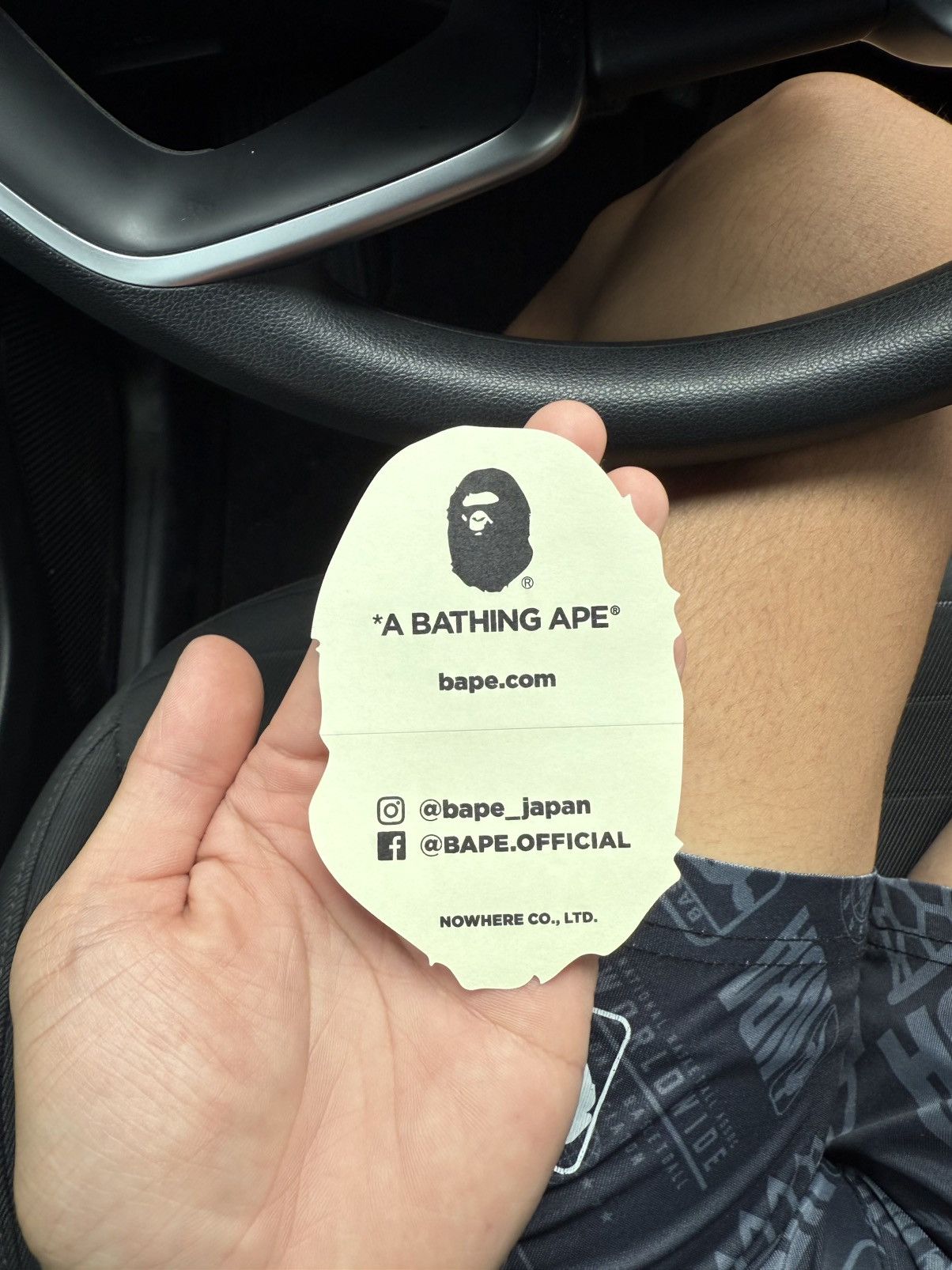 Bape BAPE Japan Exclusive Tee – Shibuya Store Edition (Deadstock) Size US M / EU 48-50 / 2 - 6 Thumbnail