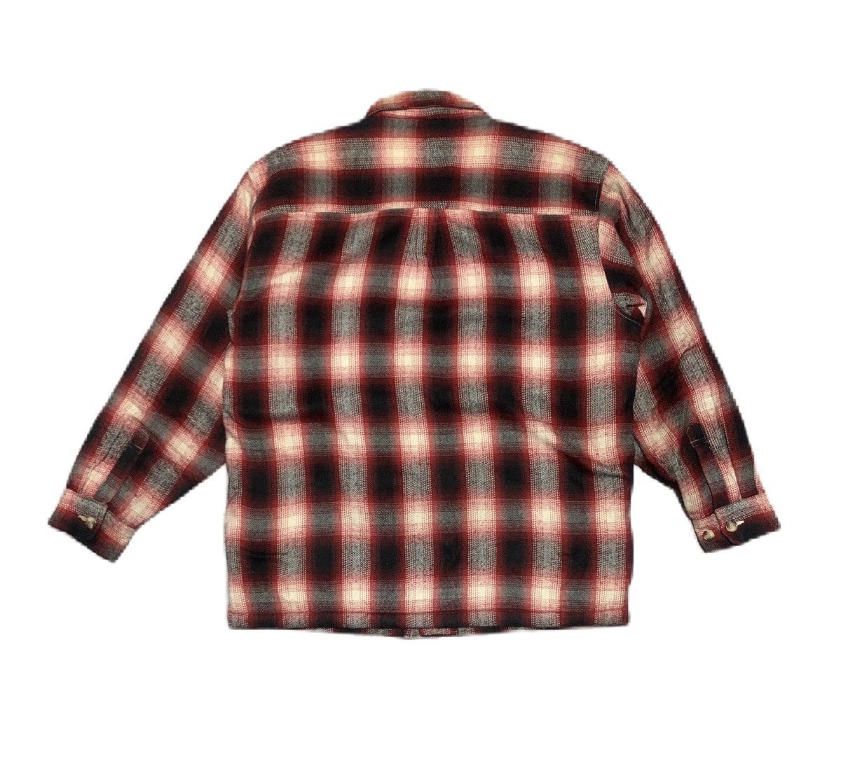 Japanese Brand Vintage Japanese Brand Plaid Wool Flannel Shirt Jacket Size US L / EU 52-54 / 3 - 4 Thumbnail