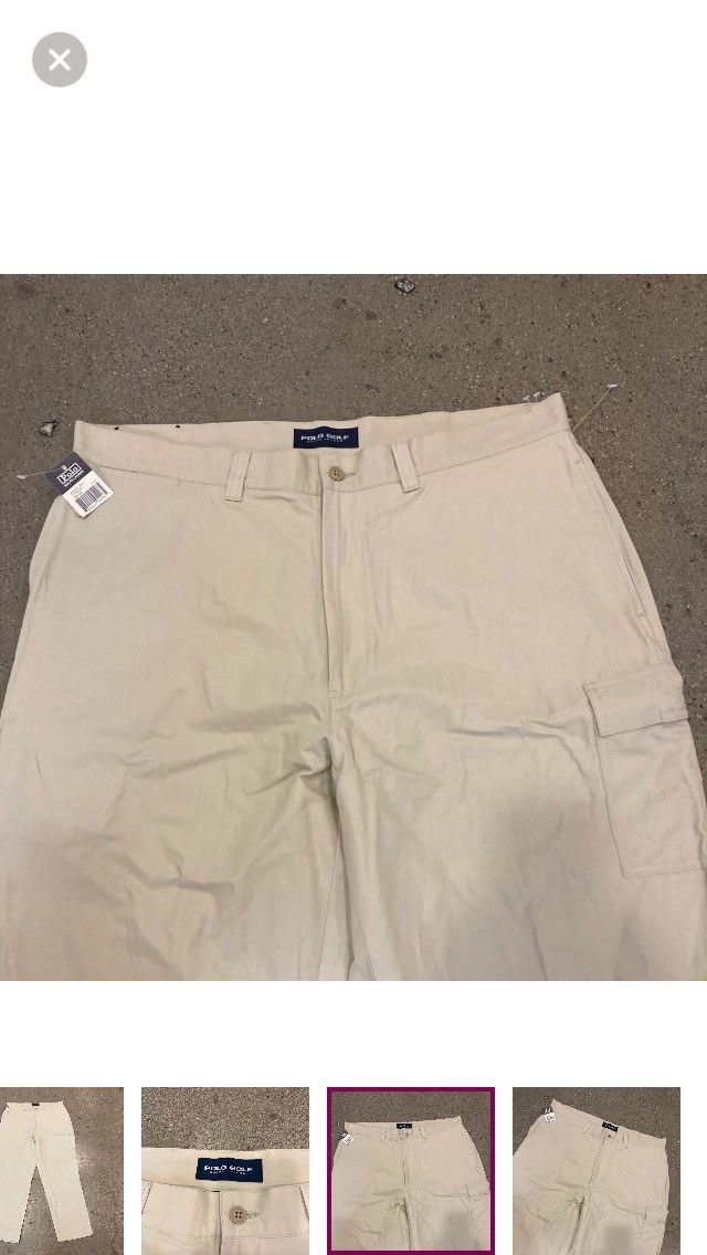 Polo Ralph Lauren Polo Golf Ralph Lauren Pants With Cargo Pocket 38WX32L Size US 38 / EU 54 - 13 Thumbnail