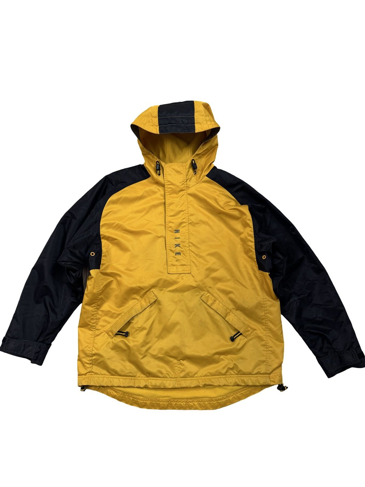 Nike × Vintage Rare 90 Vintage Nike Half Zip Logo Anorak Jacket/Nike Anorak Size US M / EU 48-50 / 2 - 1 Thumbnail