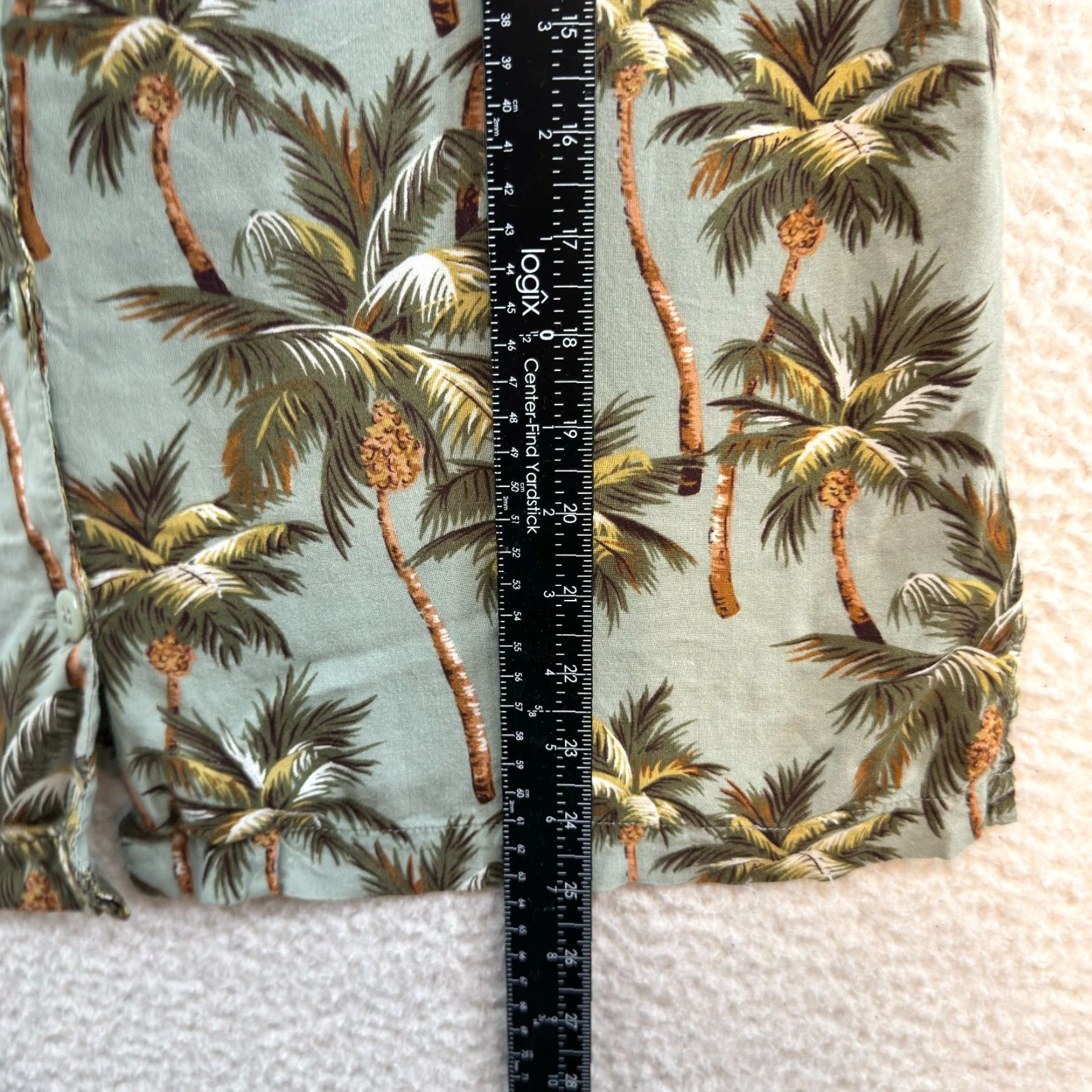 Vintage VINTAGE Robert Louis Hawaiian Button Blouse Shirt XL Womens Palm Trees Print Size XL / US 12-14 / IT 48-50 - 6 Thumbnail