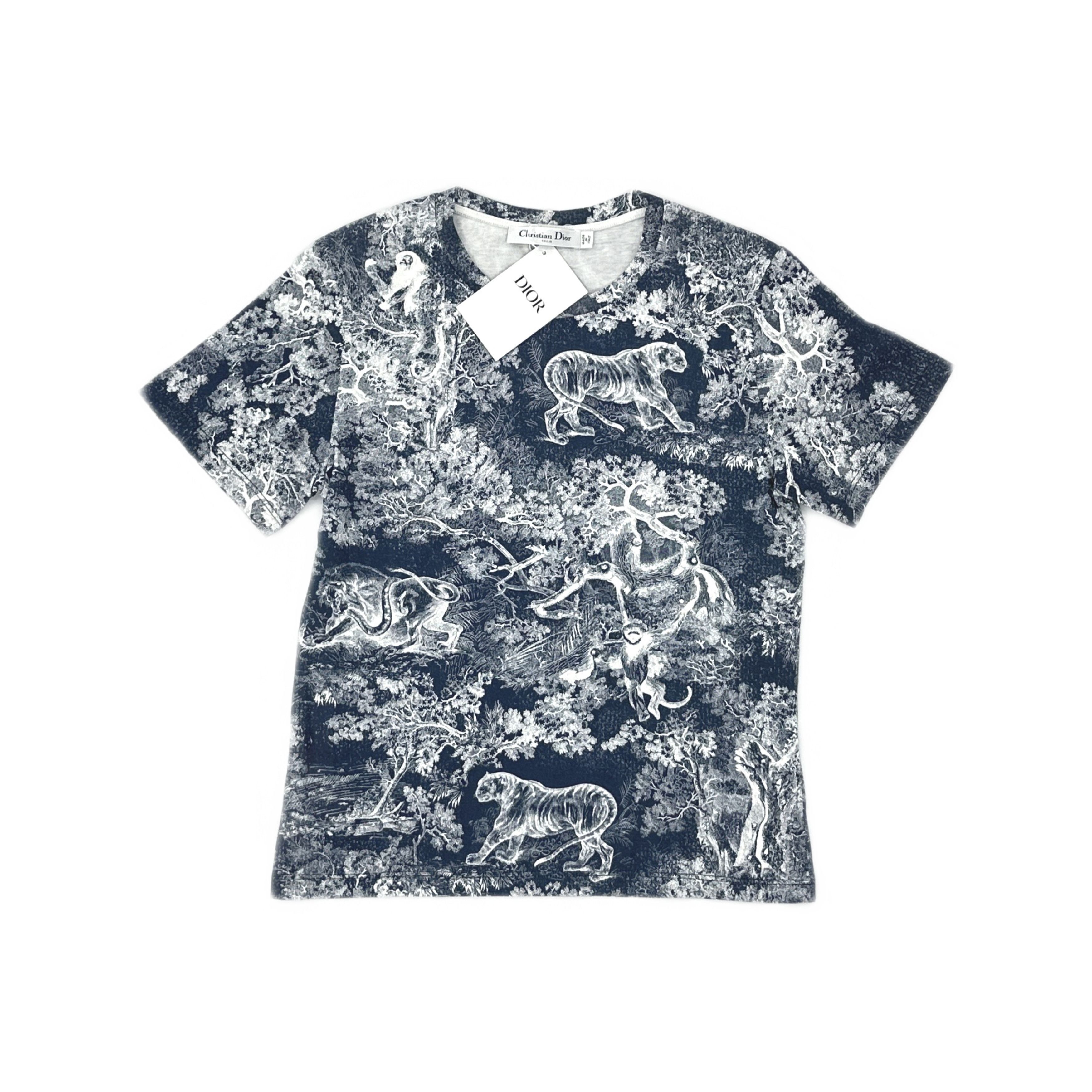 Dior Dior Toile de Jouy Animal Print T-Shirt Size S Size S / US 4 / IT 40 - 1 Thumbnail