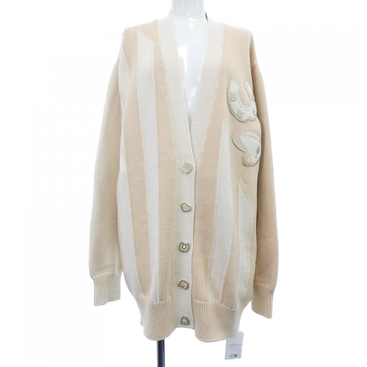 Hermes Hermes Hermes CANDY LIBRIS Cardigan Textile Tops DUTY FREE for USA Size ONE SIZE - 1 Thumbnail