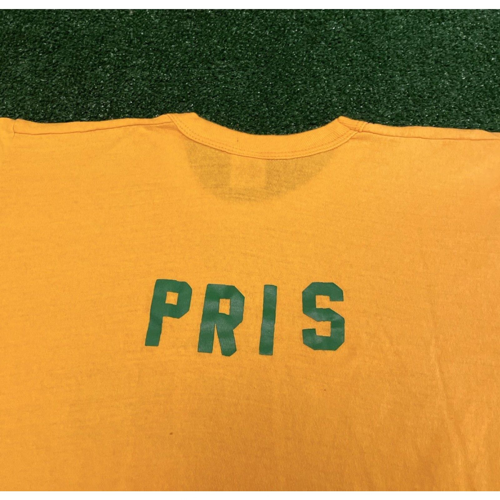 Vintage VINTAGE 80s Bombers War Plane Fam Club Bis Shirt Mens M Yellow T-Shirt Size US M / EU 48-50 / 2 - 2 Thumbnail