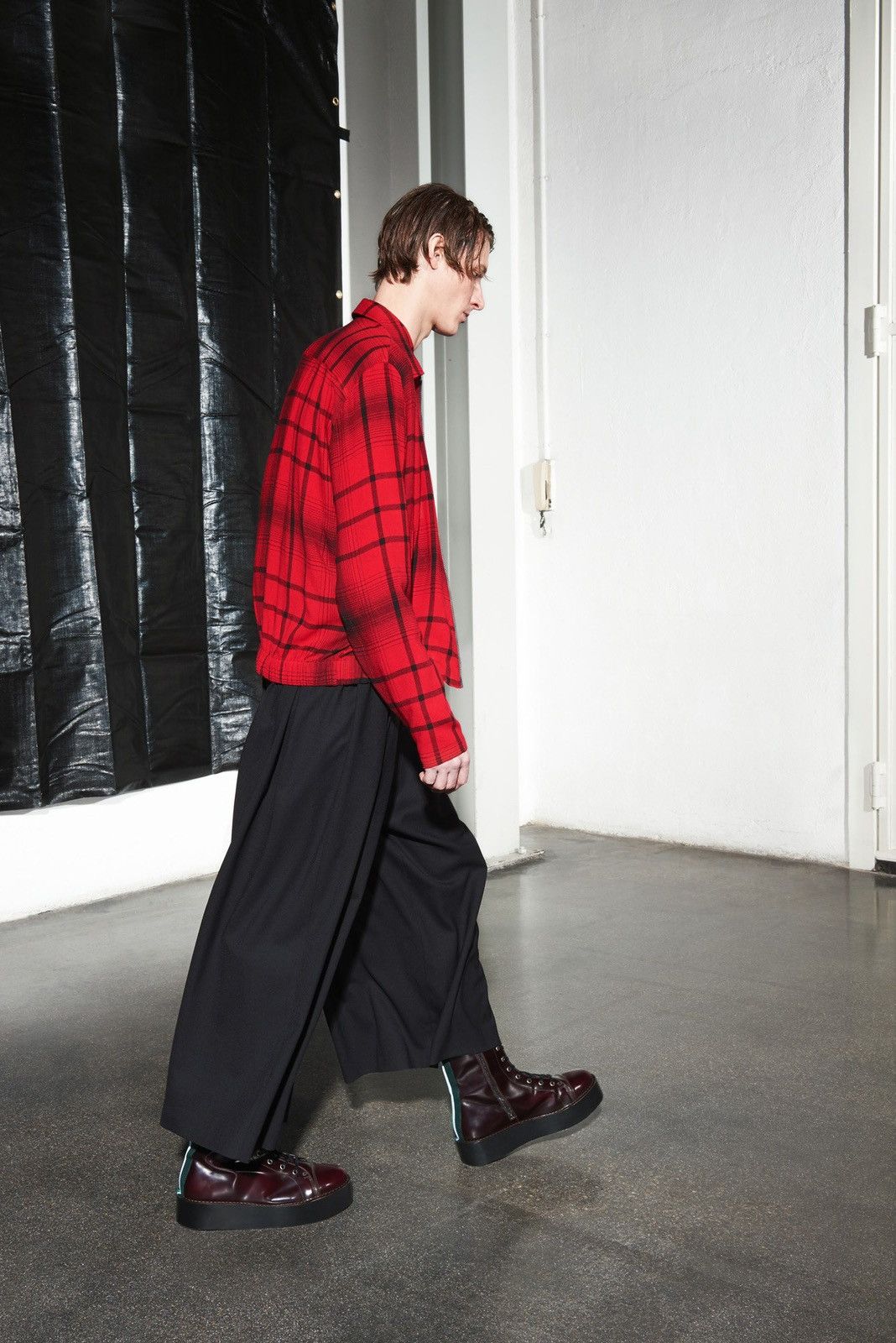 Alexander McQueen McQ Alexander McQueen Tartan Print Zip Shirt Jacket 52 Size US M / EU 48-50 / 2 - 9 Thumbnail