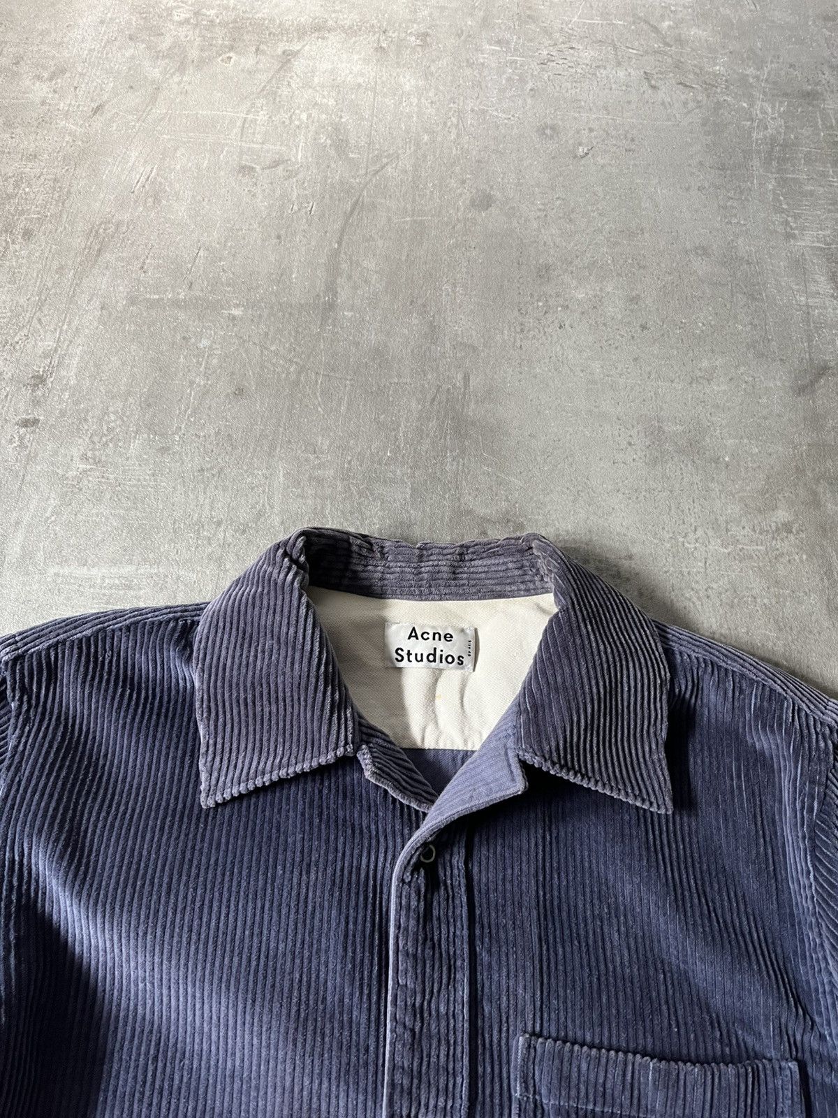 Acne Studios Acne Studios corduroy navy light jacket shirt Size US M / EU 48-50 / 2 - 4 Thumbnail