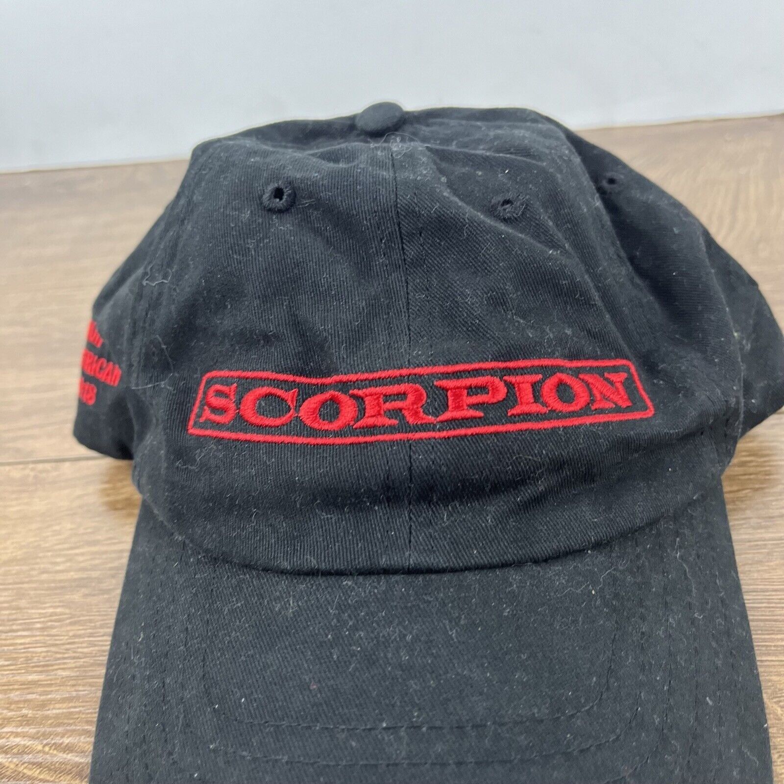 Other Scorpion Hat Black North American Tour Cap Hat Adjustable Ha Size ONE SIZE - 7 Thumbnail