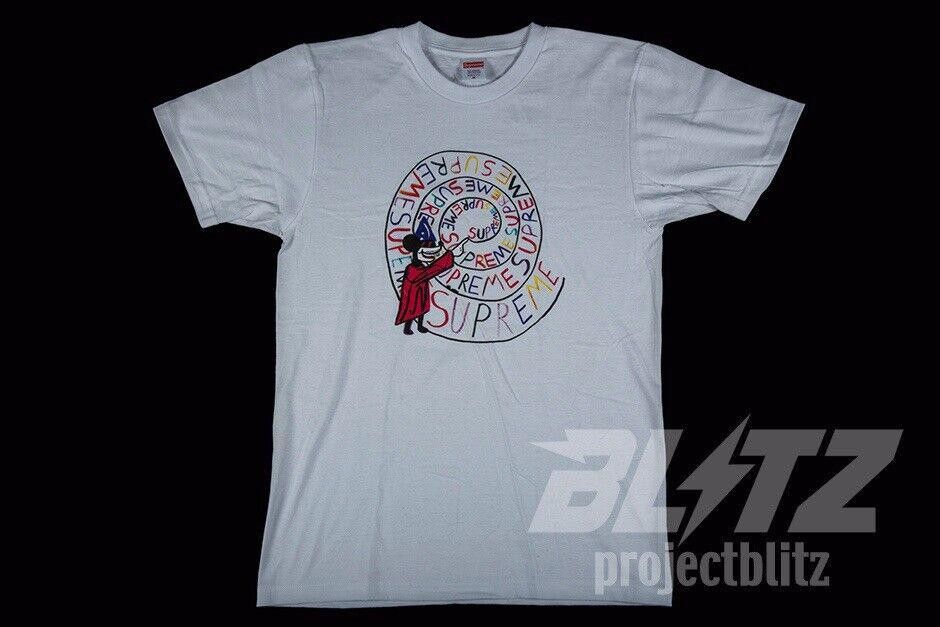 Supreme SS17 SUPREME JOE ROBERTS SWIRL TEE T-SHIRT WHITE L 2017 Size US L / EU 52-54 / 3 - 2 Thumbnail
