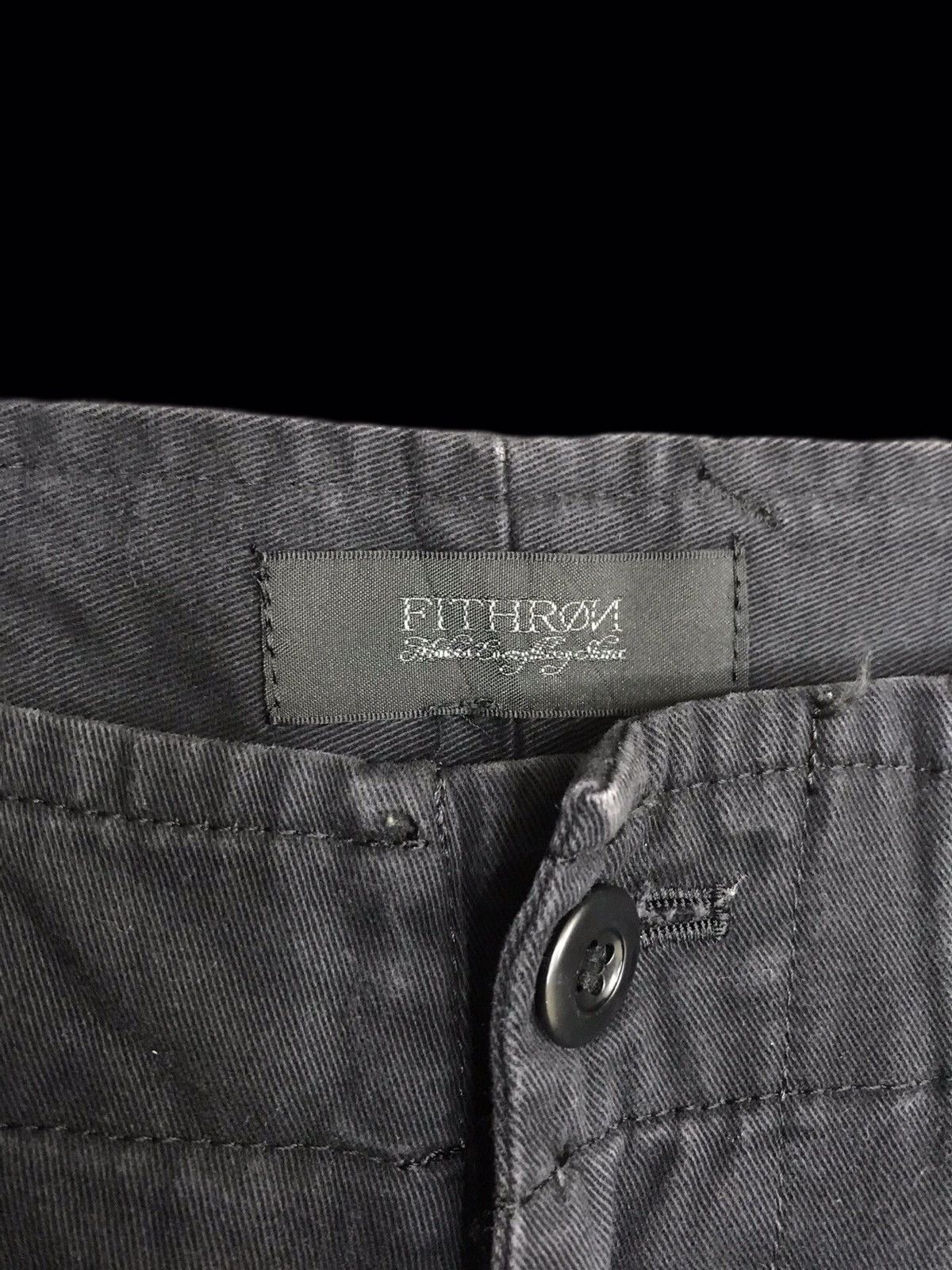 Japanese Brand 💥ARCHVAL💥FIFTHRON JAPAN Parasite10 Pockets Cargo Pant F334 Size US 33 - 8 Thumbnail