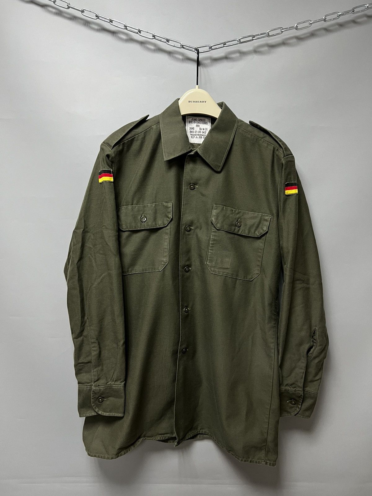 Joy Division Vintage military jacket Germany Joy Division Shirt Size US L / EU 52-54 / 3 - 2 Thumbnail
