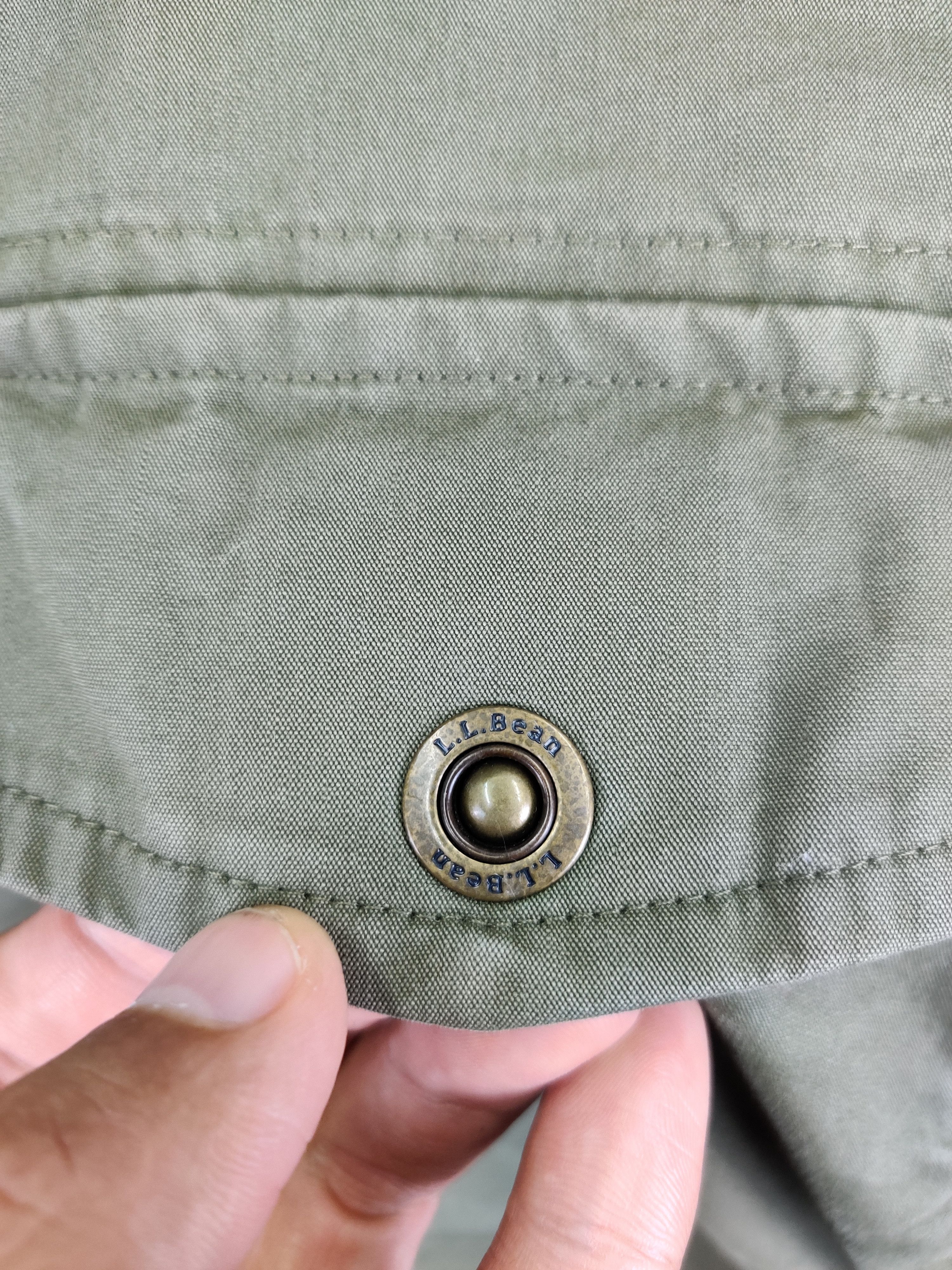 L.L. Bean Vintage L.L. Bean M65 Field Military Jacket Olive Green Size US S / EU 44-46 / 1 - 11 Thumbnail
