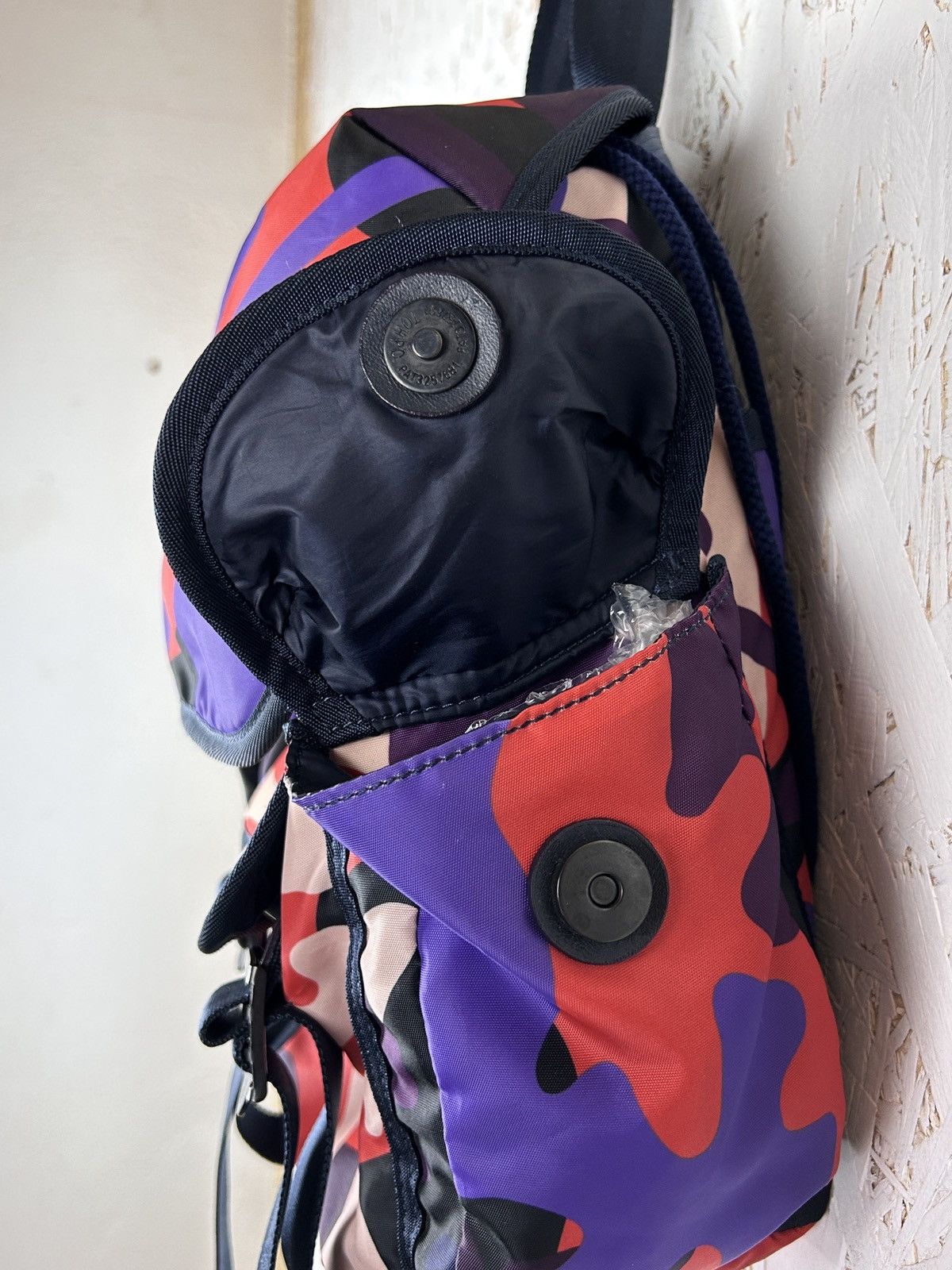 Vivienne Westwood Vivienne Westwood AOP Multicolor Camouflage One Shoulder Bag Size ONE SIZE - 6 Thumbnail