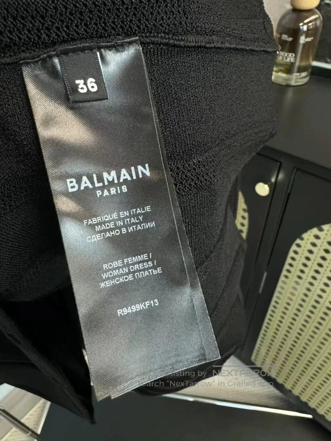 Balmain black and white off. Size US S / EU 44-46 / 1 - 5 Thumbnail