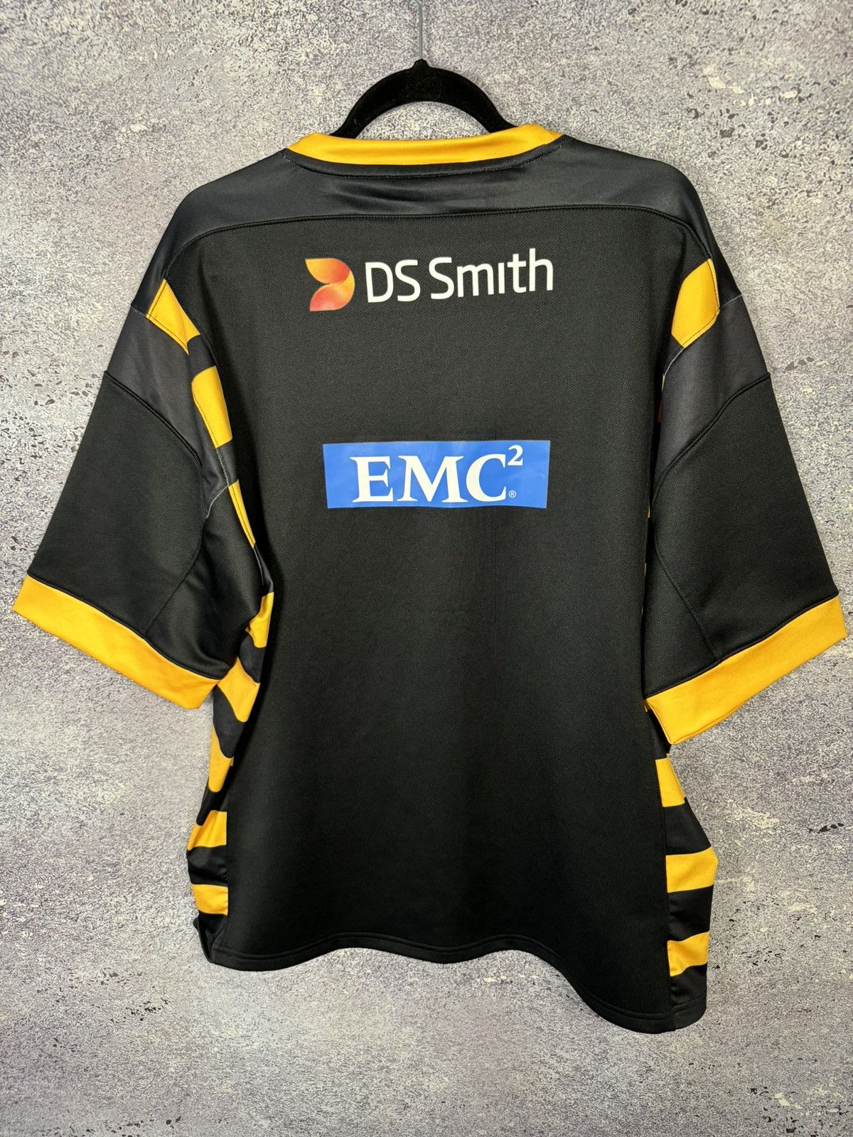 Under Armour Wasps Rugby Shirt XL Home 2015/16 Under Armour Jersey Size US XL / EU 56 / 4 - 15 Thumbnail
