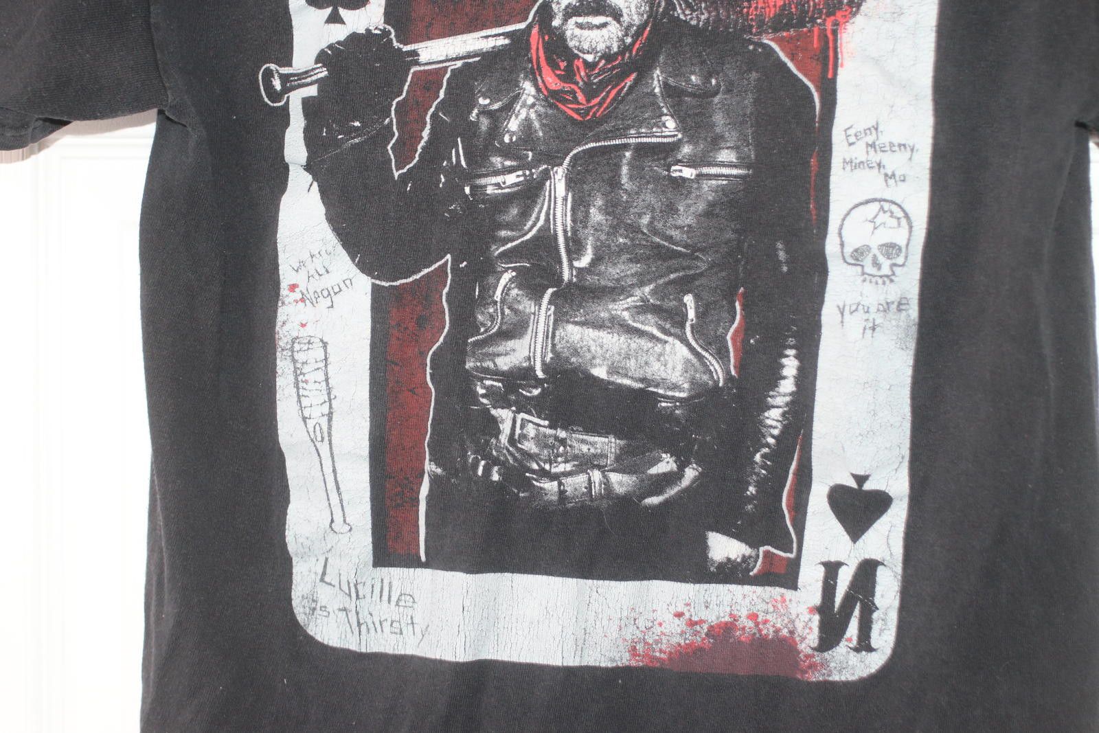 Other The Walking Dead Negan T-Shirt Men’s Medium Licensed AMC Size US M / EU 48-50 / 2 - 3 Thumbnail