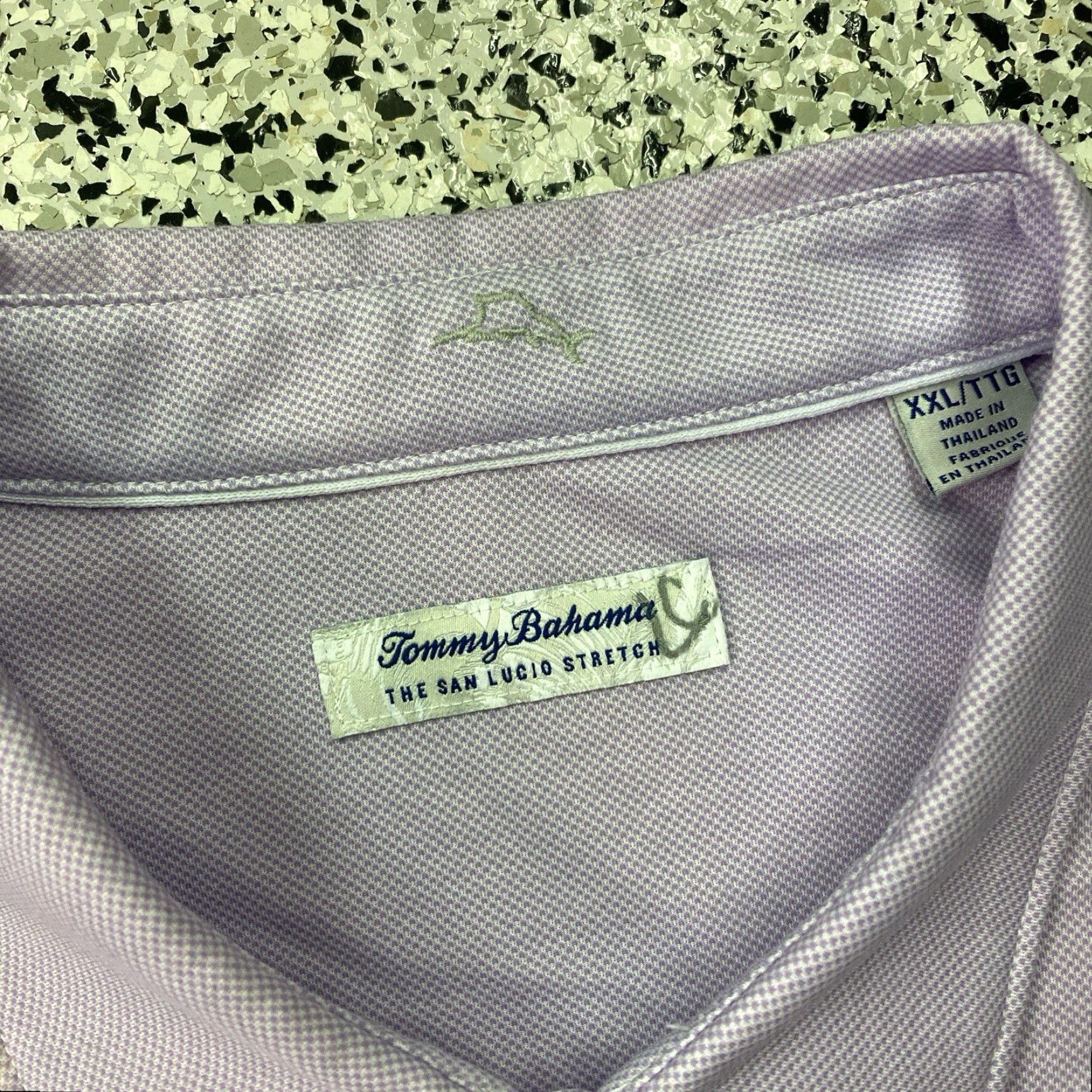 Tommy Bahama Tommy Bahama The San Lucio Stretch Shirt Mens XXL Purple Button-Up Long Sleeve Shirt Size US XXL / EU 58 / 5 - 2 Thumbnail