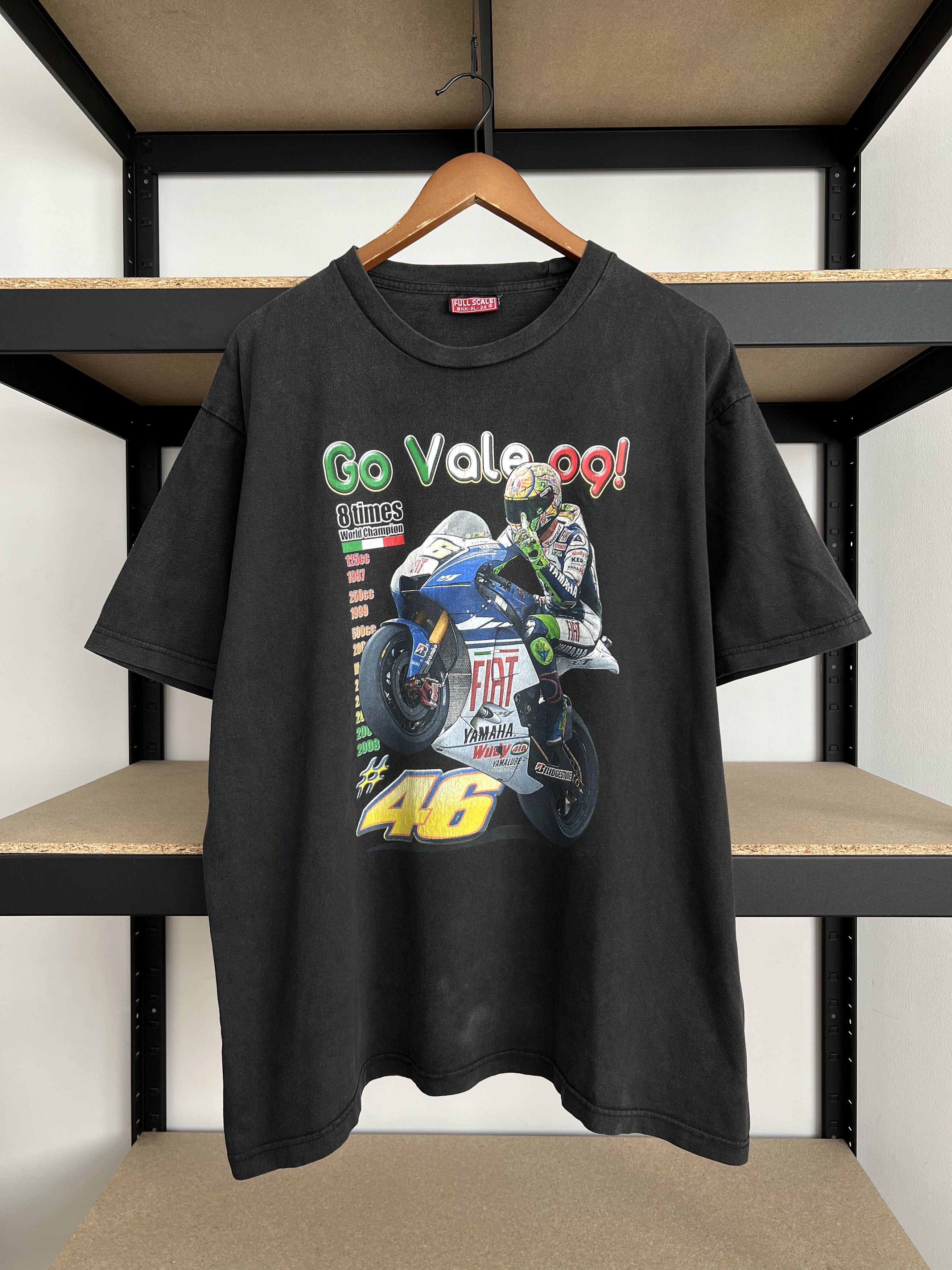 Vintage 2009 Yamaha Valentino Rossi VR46 Moto T-shirt