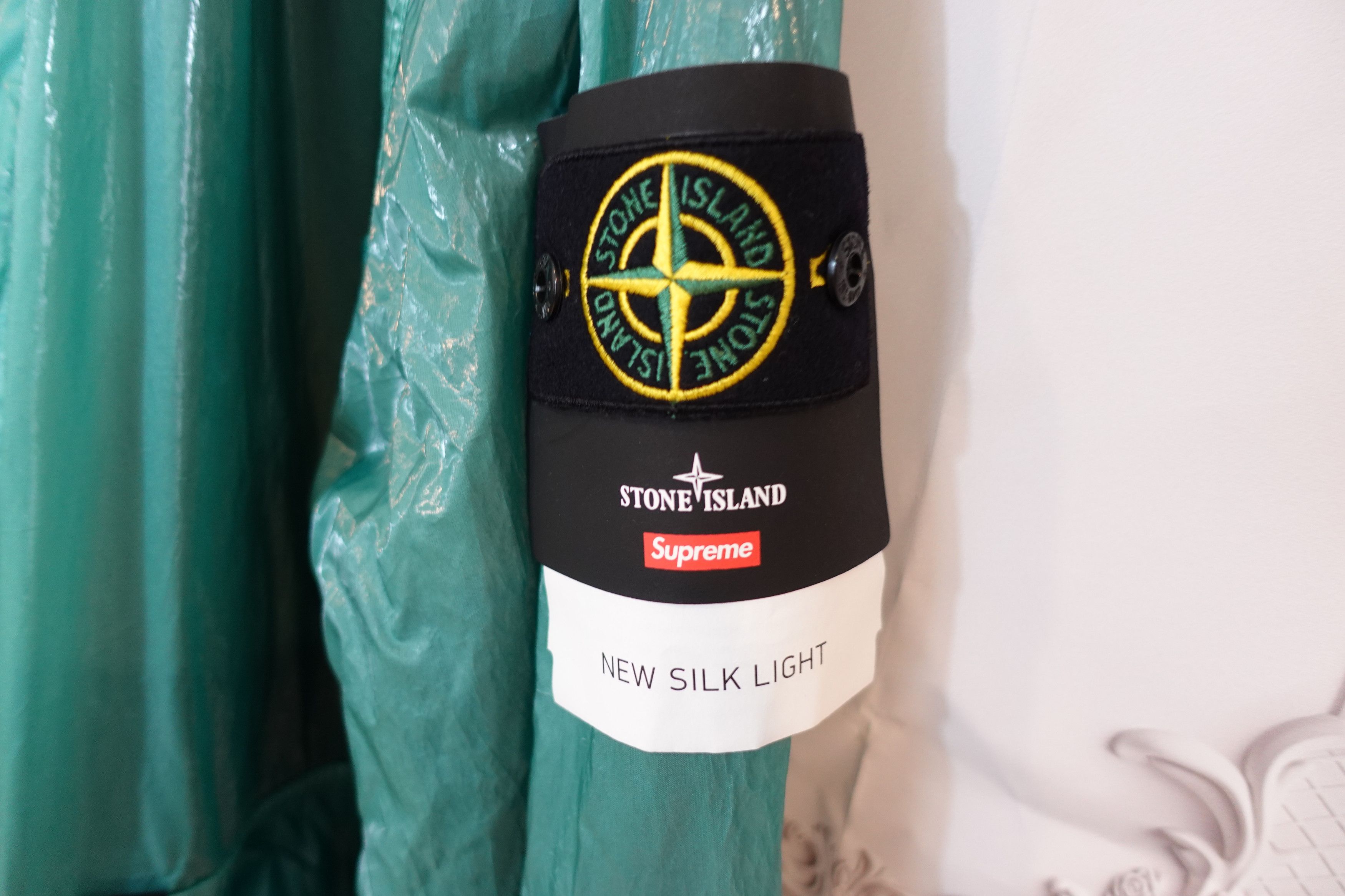 Stone Island × Supreme Supreme Stone Island New Silk Light Jacket Size US M / EU 48-50 / 2 - 5 Thumbnail