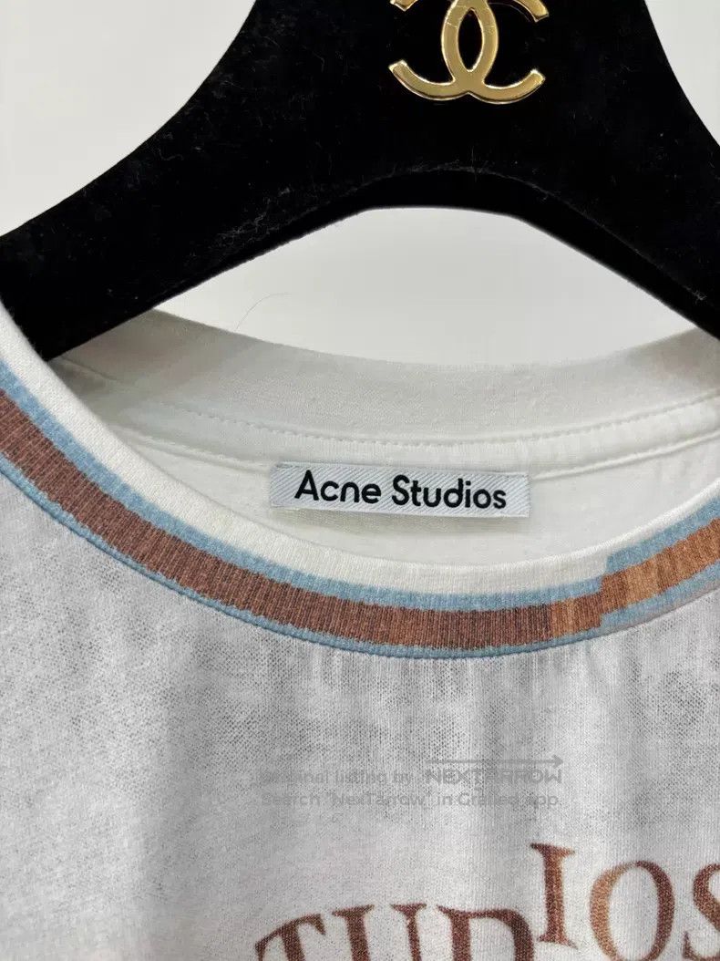 Acne Studios Acne Studios Vintage Distressed Short Sleeve T-Shirt Size XS / US 0-2 / IT 36-38 - 3 Thumbnail