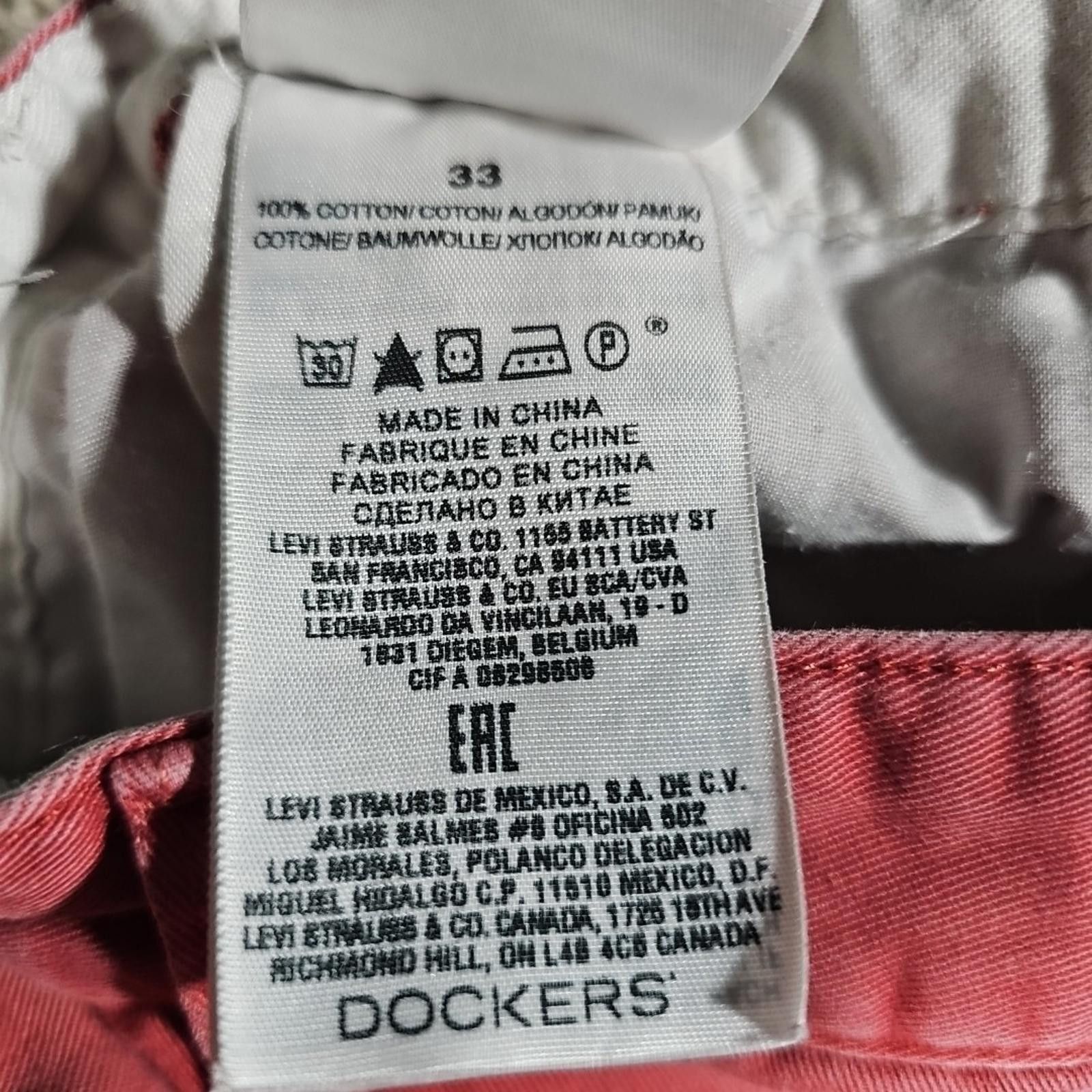 Dockers Dockers Shorts Men 33 Flat Front Pink Salmon Levi's Size US 33 - 4 Thumbnail