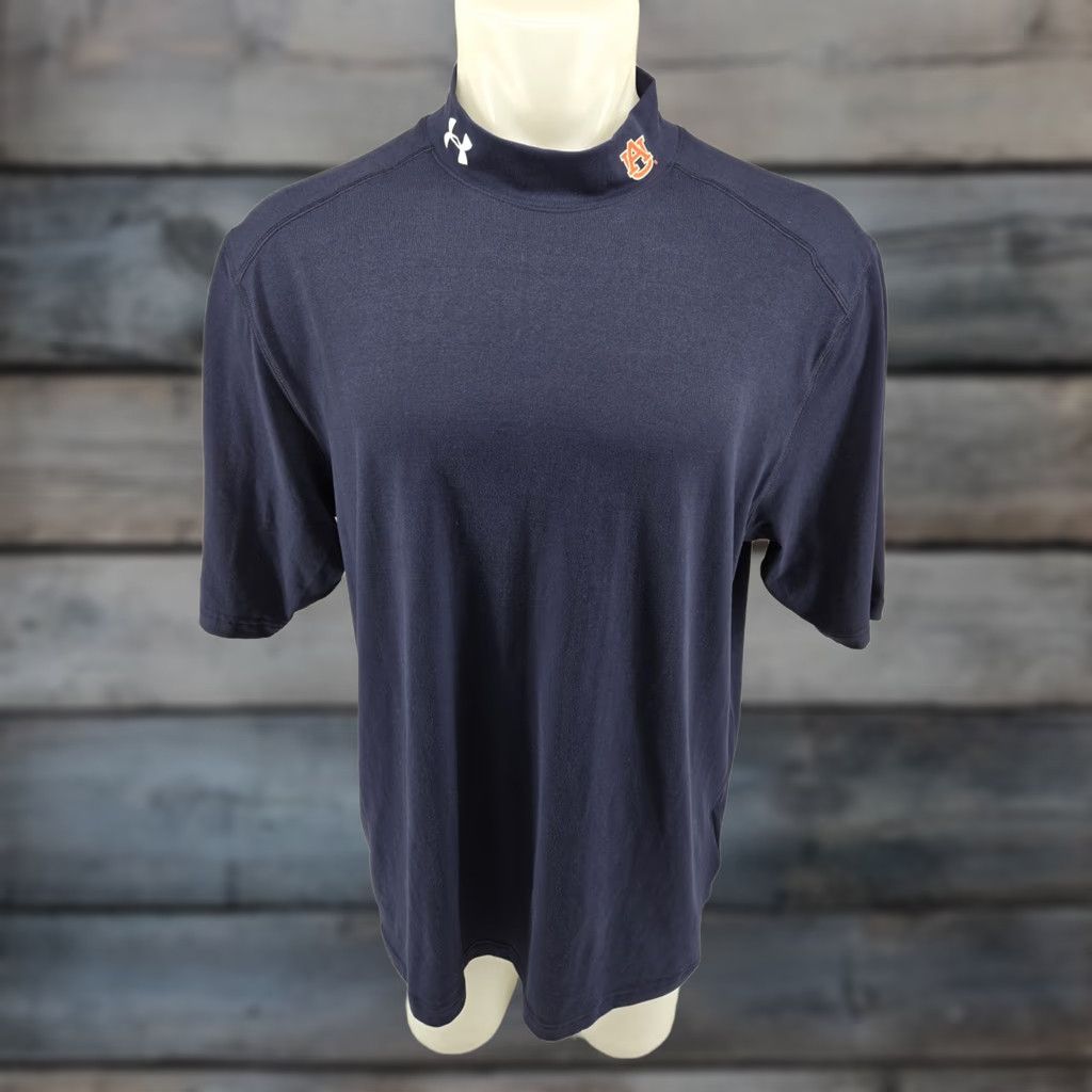 Under Armour Under Armour Auburn Tigers Navy Blue Shirt 2XL T-Shirt Short Sleeve Men Size US XXL / EU 58 / 5 - 1 Thumbnail