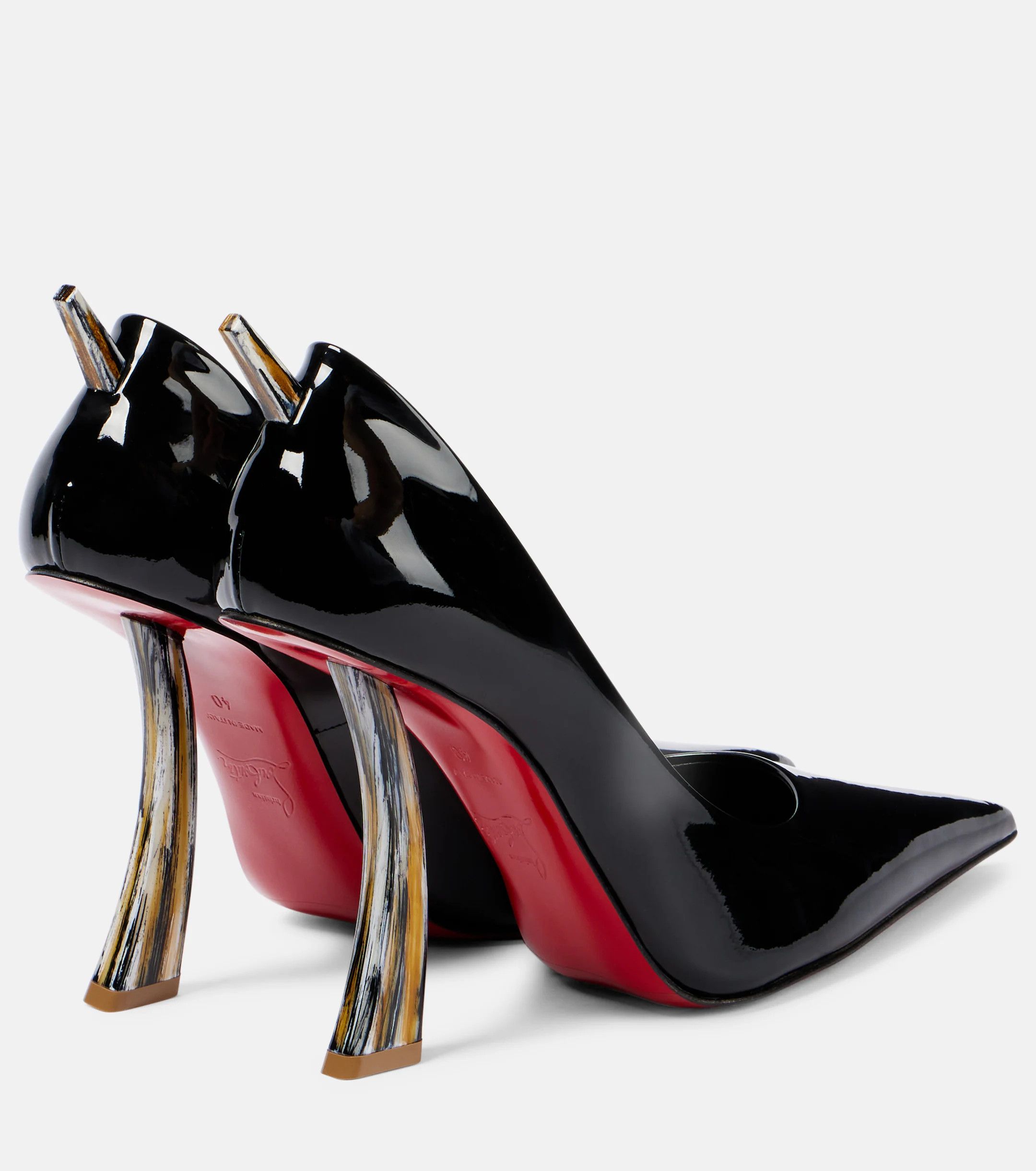 Christian Louboutin oc11z0625 Pumps in Black Size US 10 / IT 40 - 3 Thumbnail