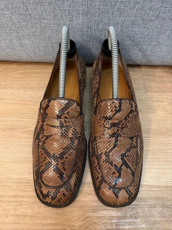 Church's Church's Snake Leather Vintage Rare 39,5 loafers flats heels Size US 9.5 / IT 39.5 - 3 Thumbnail