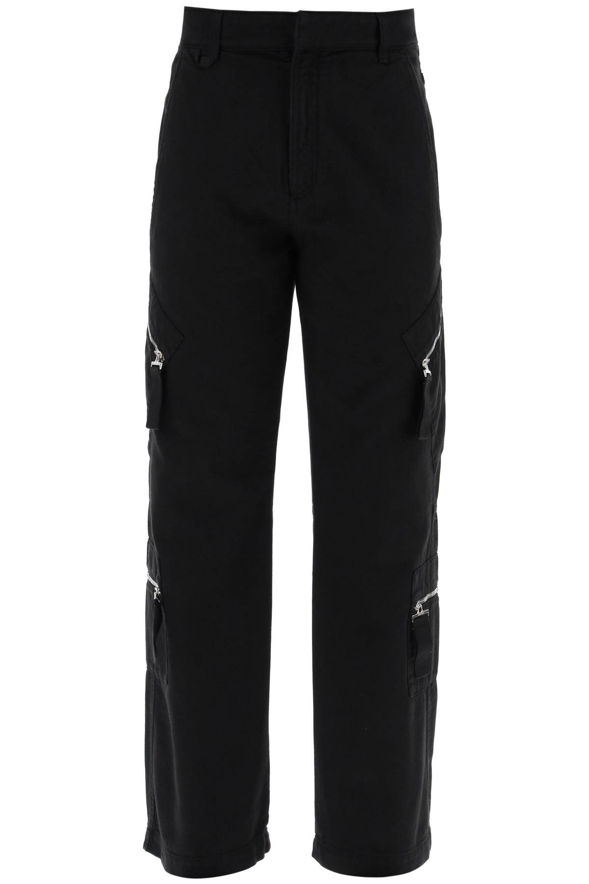 image of Jacquemus Brown Cargo Pants For Men in Nero (Size 34)