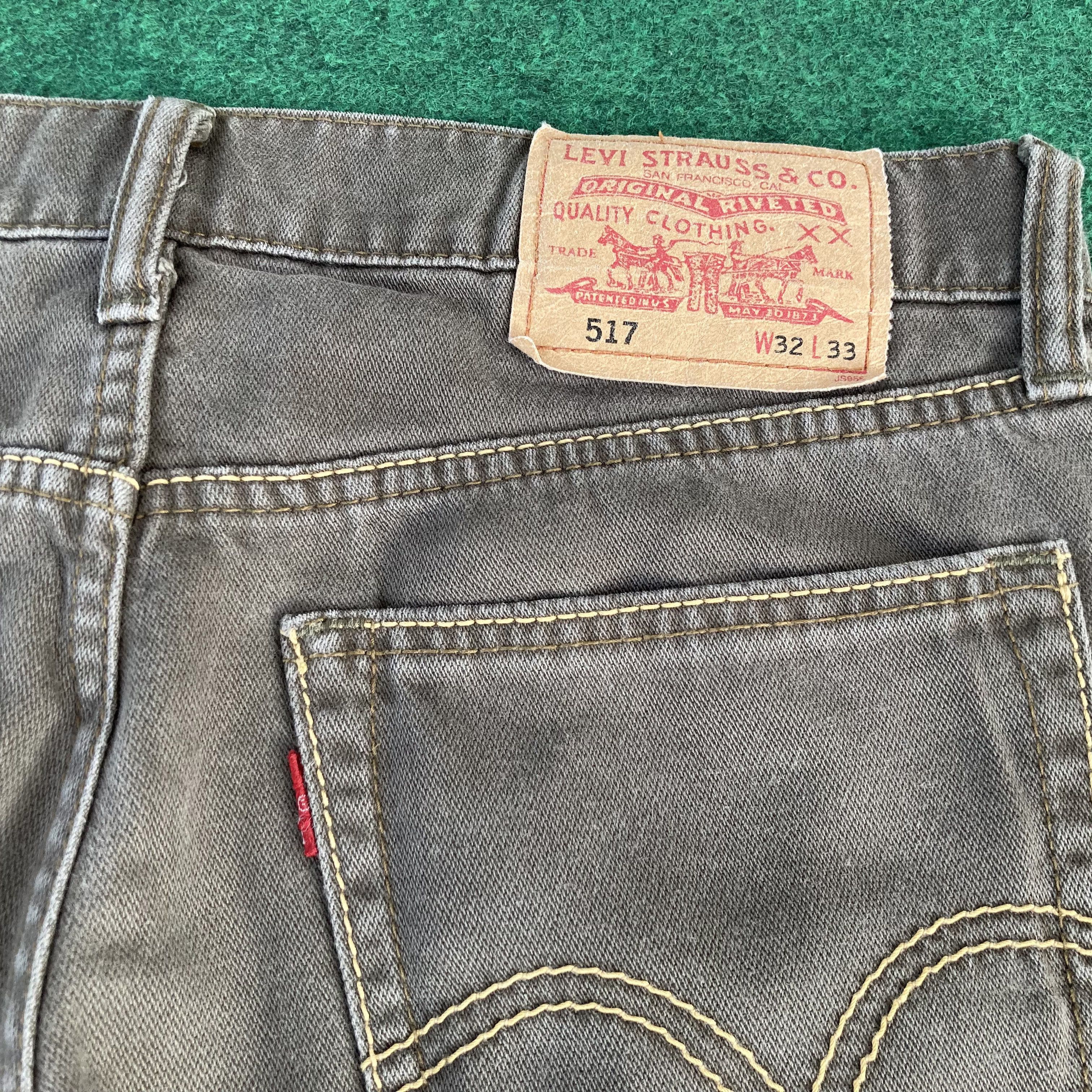 Levi's 32x32 Vintage Levis 517 Denim Flared Bootcut Sz 32 Jeans Size US 32 / EU 48 - 10 Thumbnail