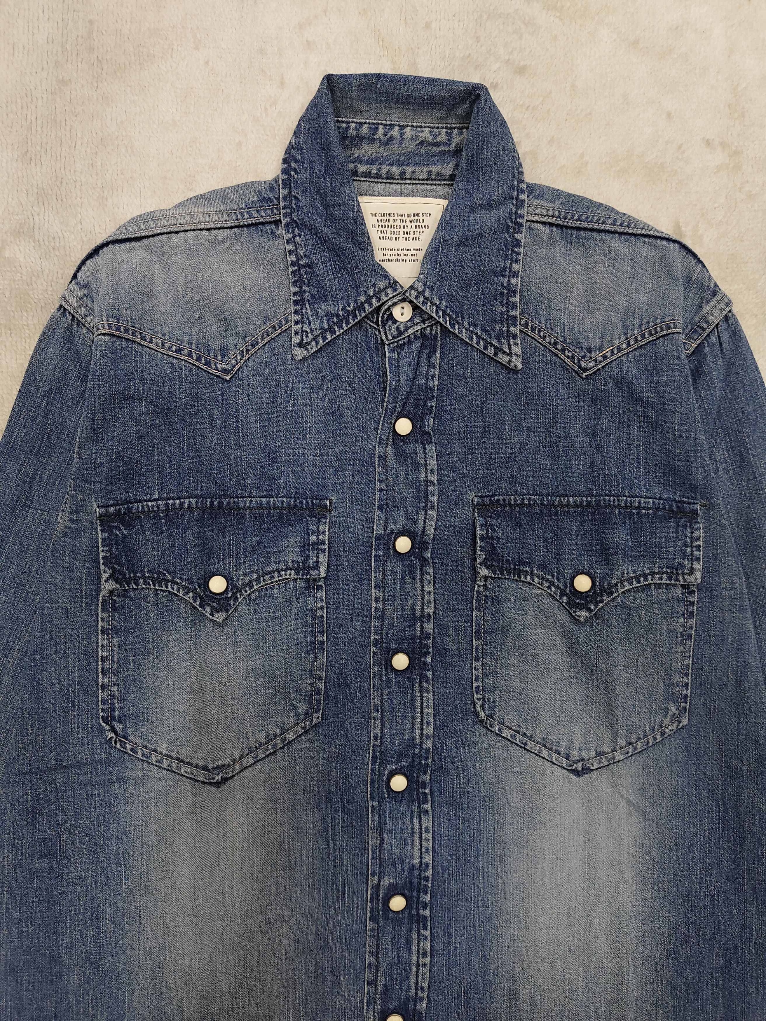 FOB Factory 🇯🇵FOB Factory 🇯🇵 Denim Shirt Size US M / EU 48-50 / 2 - 2 Thumbnail