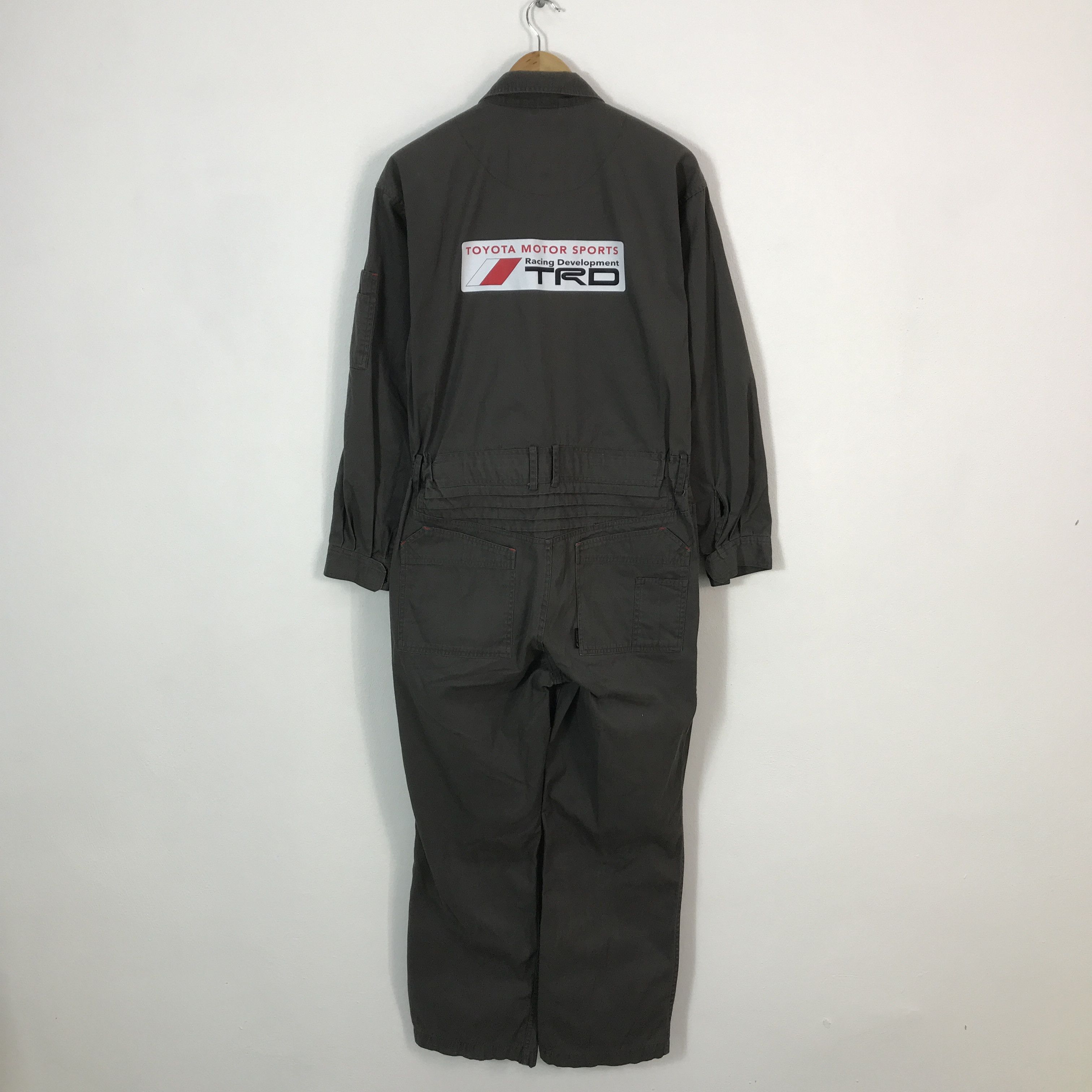Japanese Brand Vtg Toyota Trd racing Motorsport coverall jacket Size US L / EU 52-54 / 3 - 1 Thumbnail