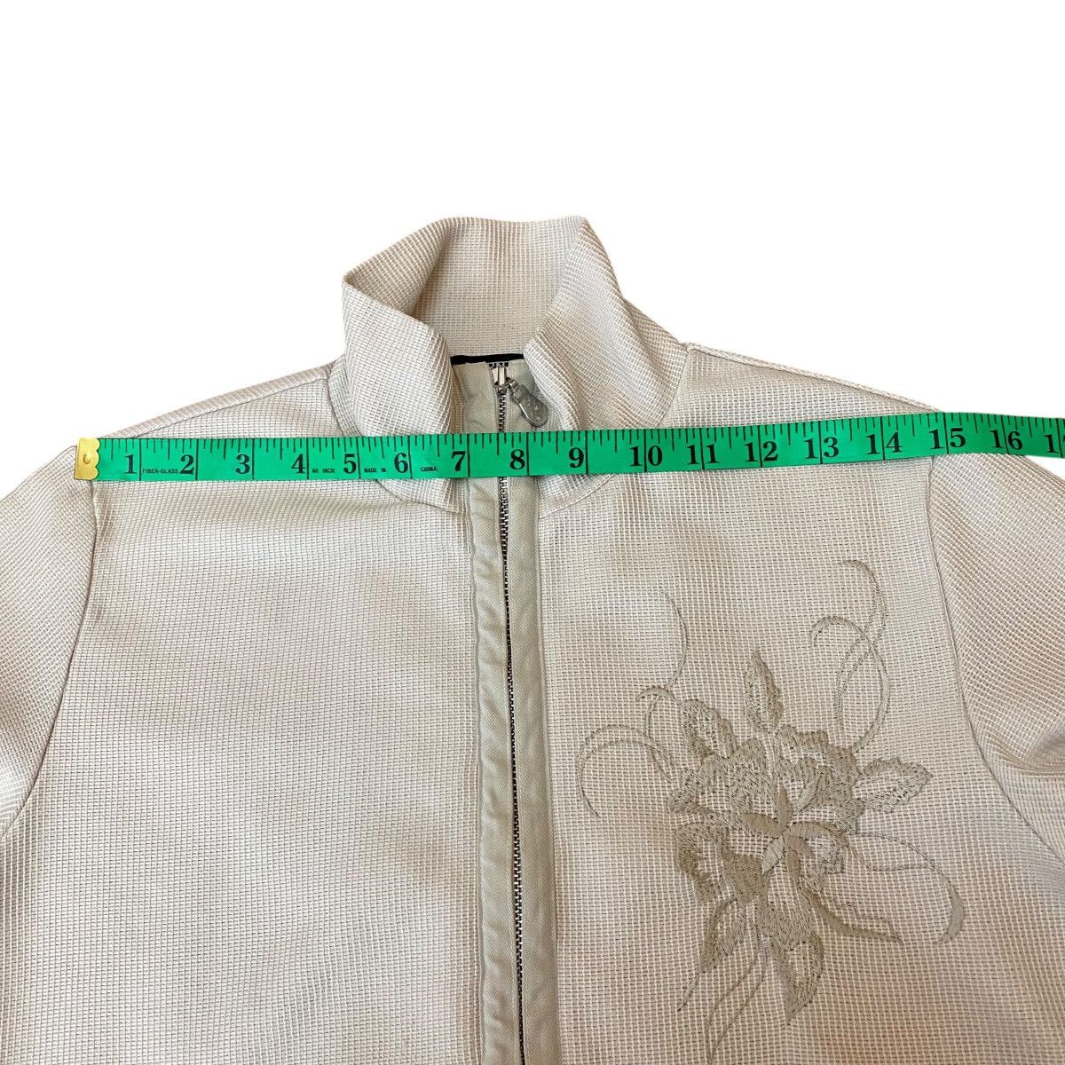Tornado Mart Vintage 90s Tornado Mart Flower Embroidery Zipper Jacket Size US S / EU 44-46 / 1 - 18 Thumbnail