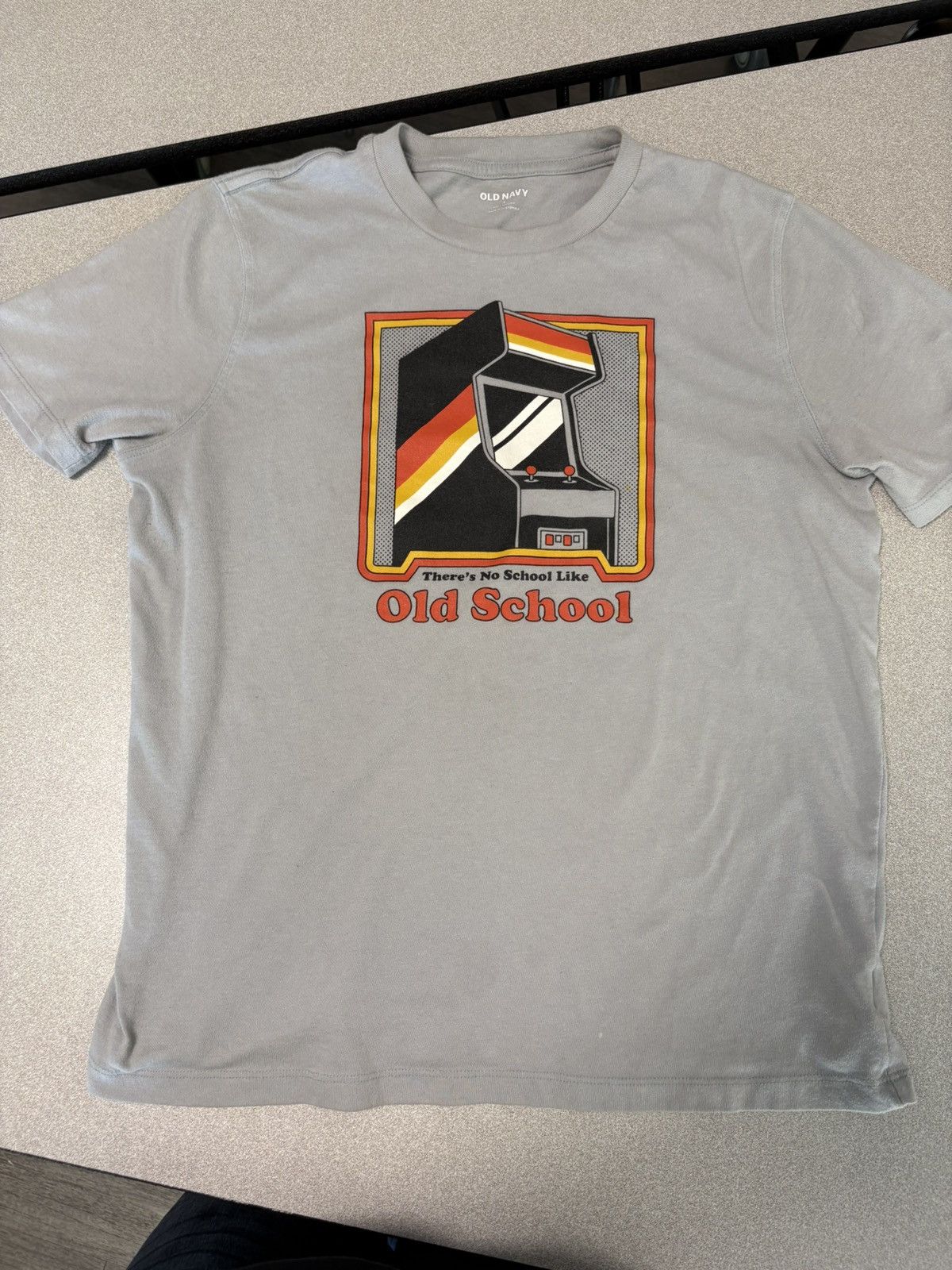 Other Old Navy Men's Gray Retro Arcade Graphic Crew Neck Tee S Size US S / EU 44-46 / 1 - 1 Thumbnail