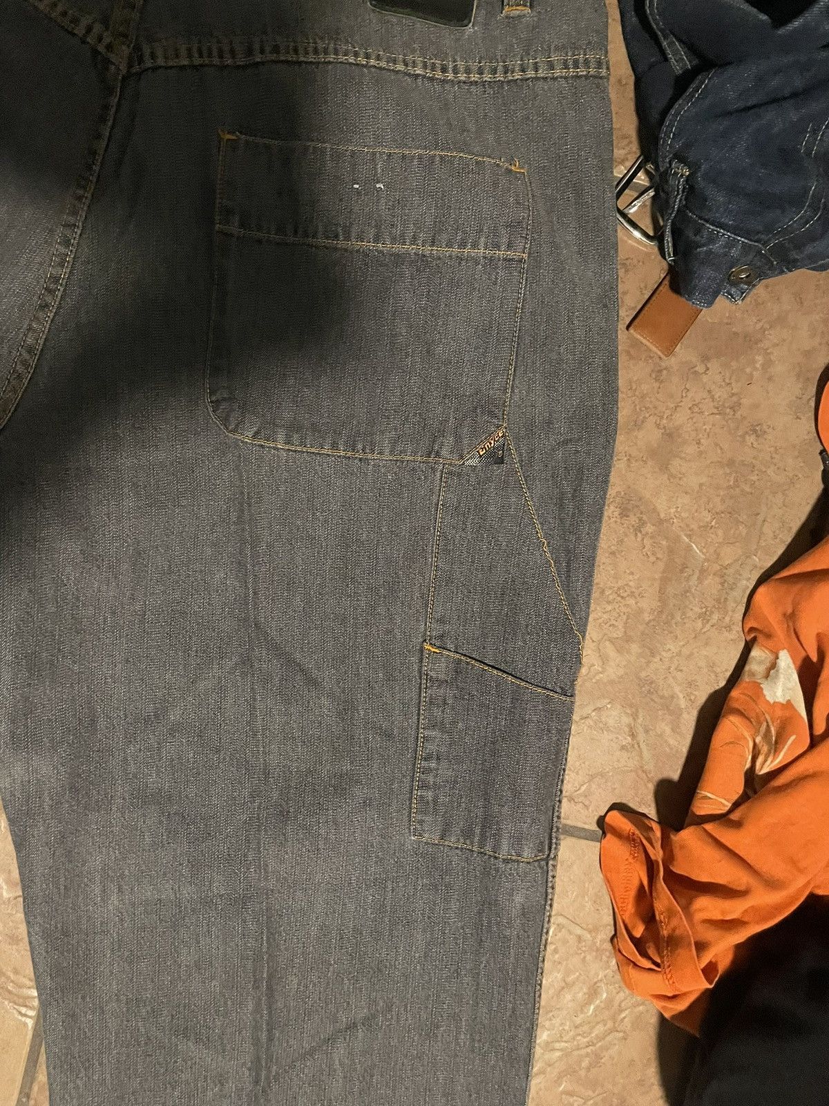 Enyce GREY ENYCE BAGGY JEANS Size US 42 / EU 58 - 5 Thumbnail