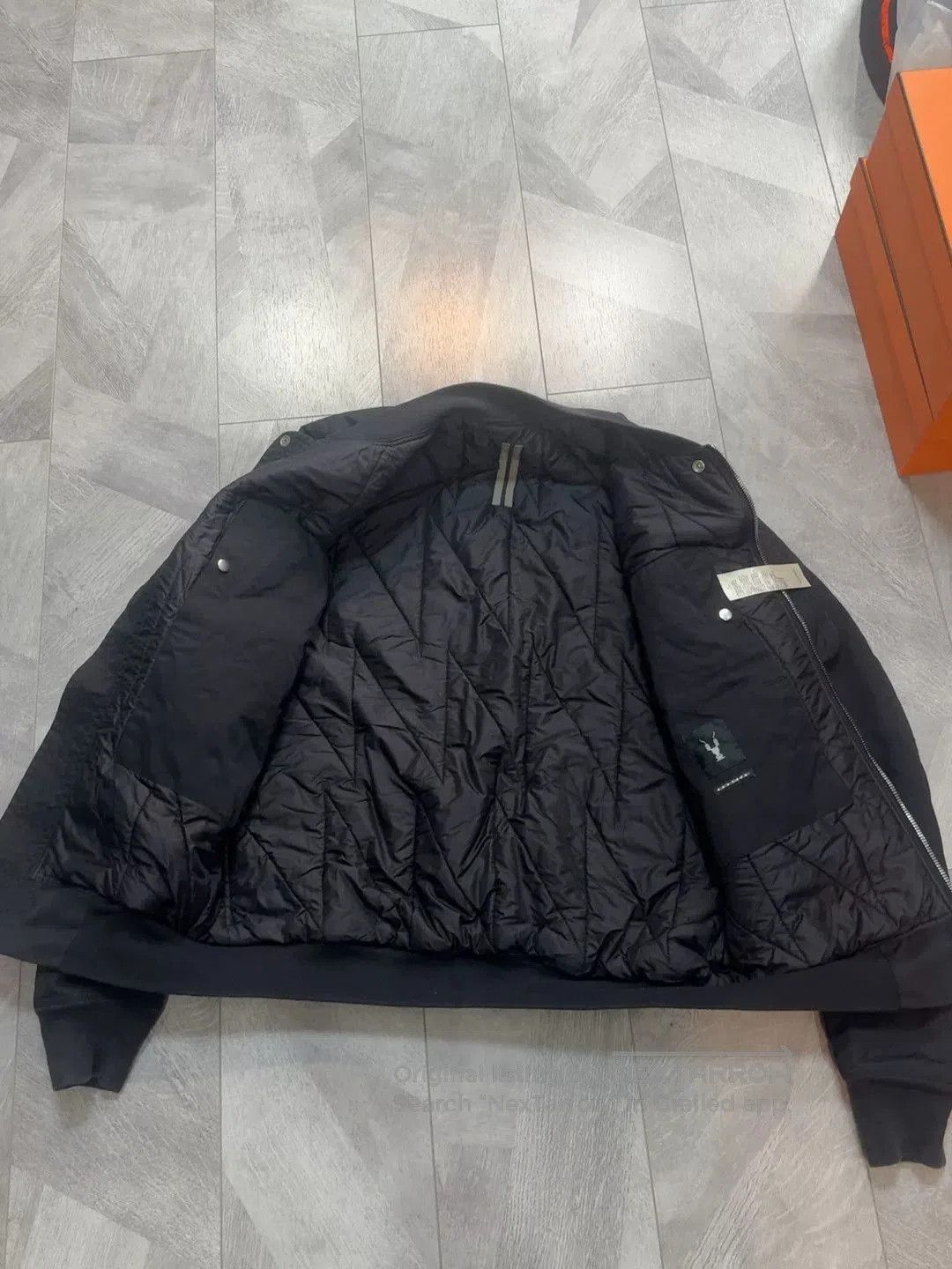 Rick Owens Drkshdw Rick Owens DRKSHDW Black MA1 Flight Jacket. Size US M / EU 48-50 / 2 - 3 Thumbnail