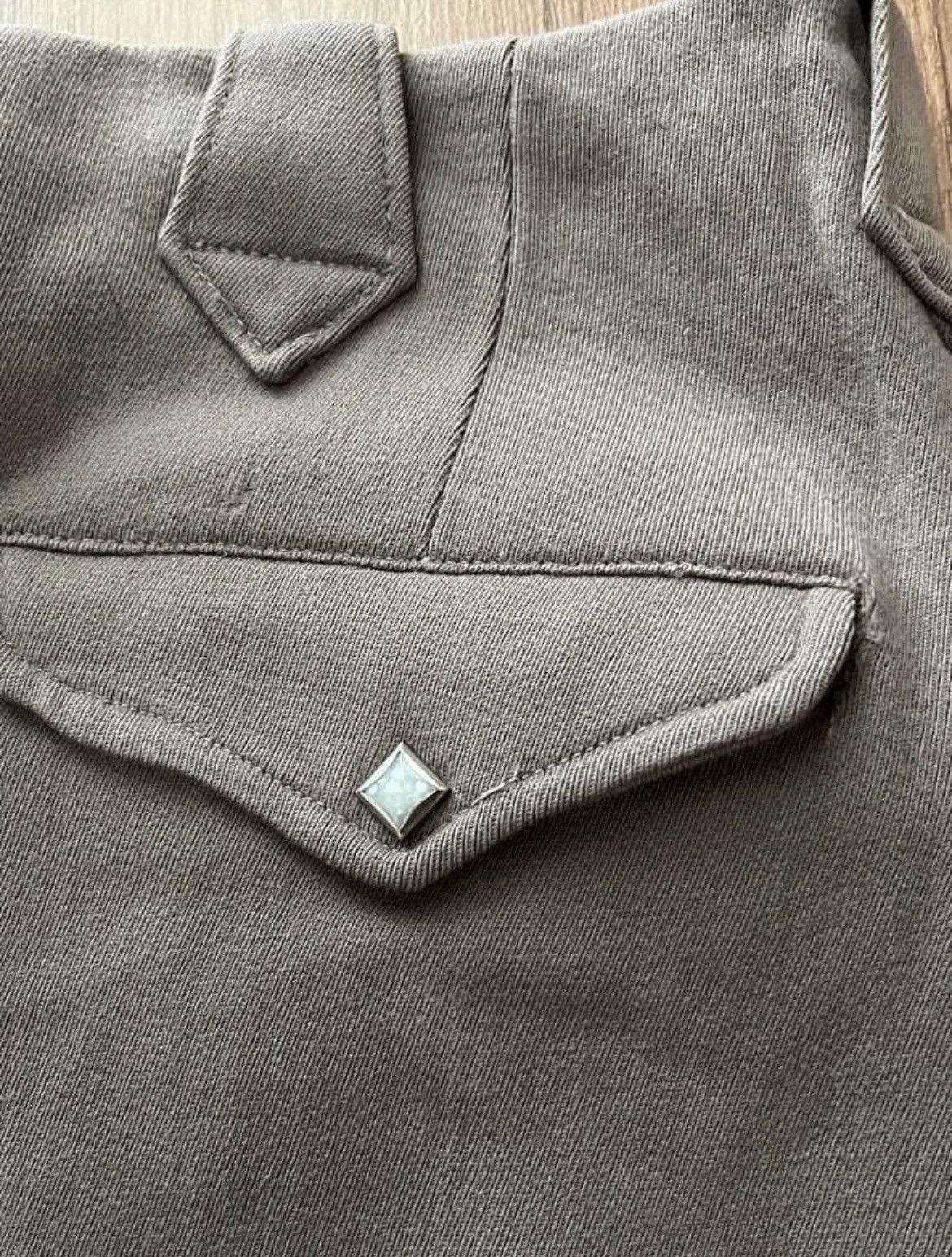 Levi's VINTAGE 50s/60s LEVIS SHORT HORN GARBADINE WOOL TROUSER Size US 30 / EU 46 - 9 Thumbnail