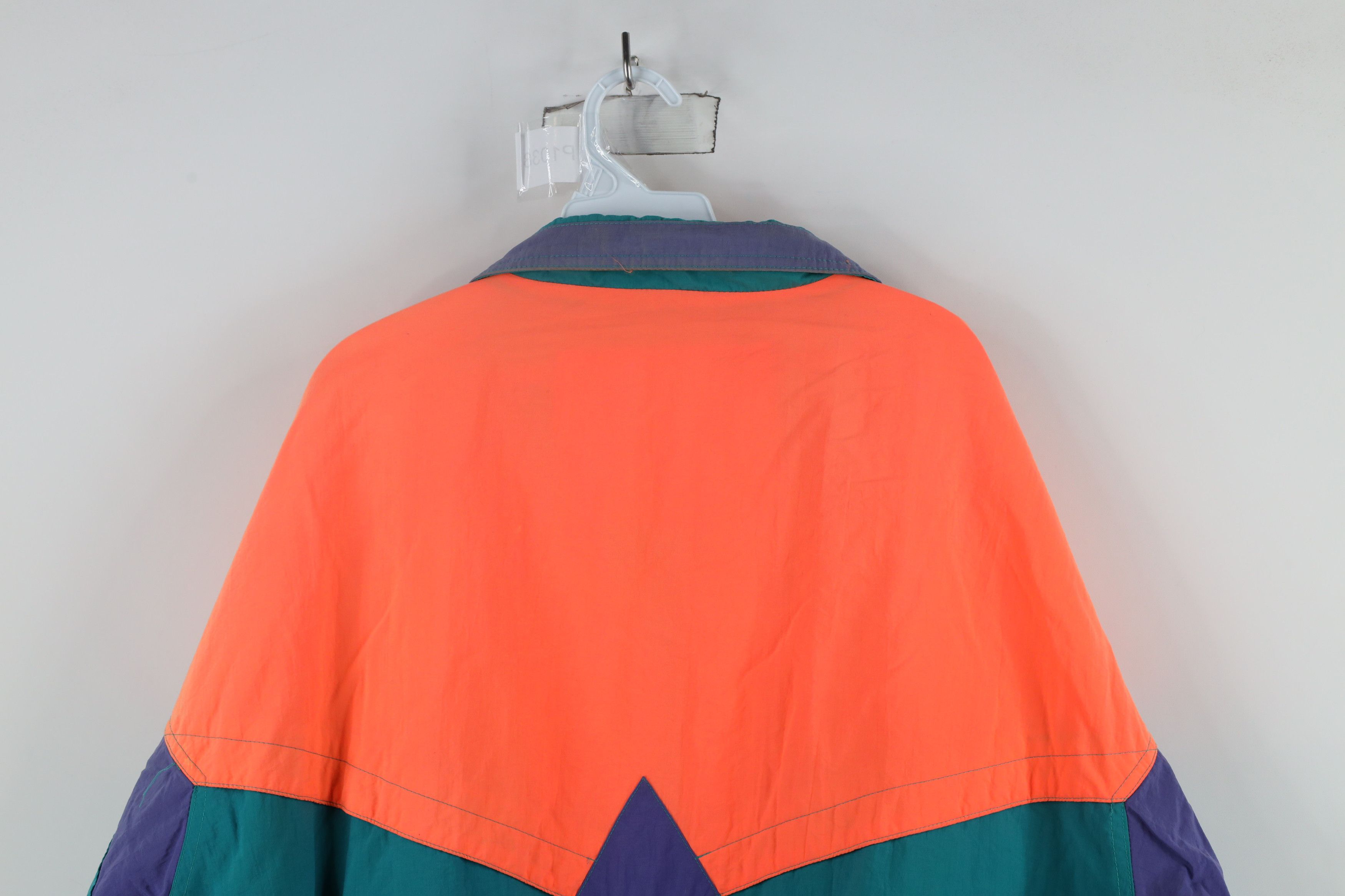 Vintage Vintage 90s Streetwear Full Zip Windbreaker Jacket Nylon Size US XL / EU 56 / 4 - 15 Thumbnail