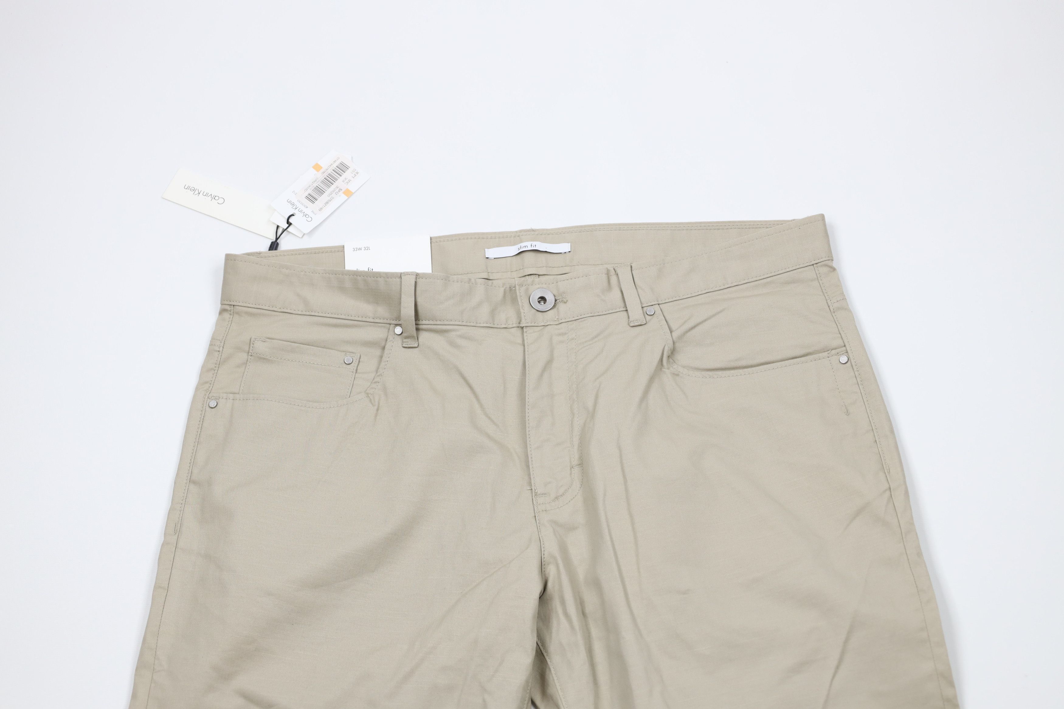Calvin Klein × Vintage Deadstock Vintage Y2K Calvin Klein Straight Leg Chino Pants Size US 33 - 2 Thumbnail