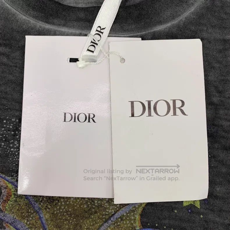 Dior Dior Black and gray volcano pattern printed cotton round-n Size M / US 6-8 / IT 42-44 - 6 Thumbnail