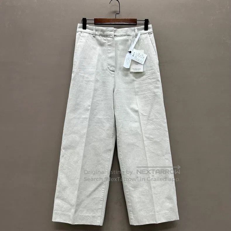 Hermes Hermes White Trousers Size 24" / US 00 / IT 34 - 1 Thumbnail